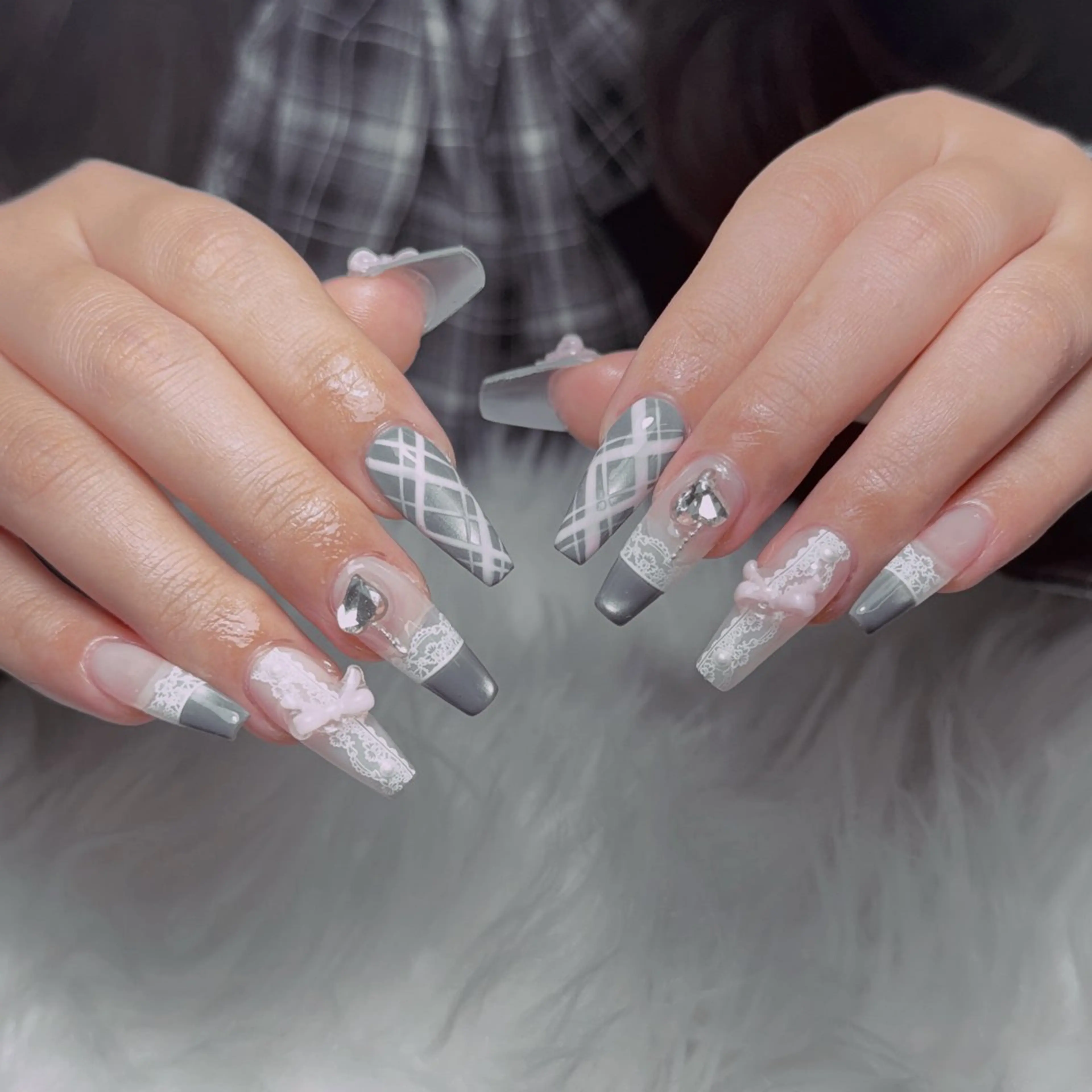 ネイル 韓国ネイル 持ち込み ニュアンスネイル ワンホンネイル ハンドネイル かおり 奏のネイルデザイン