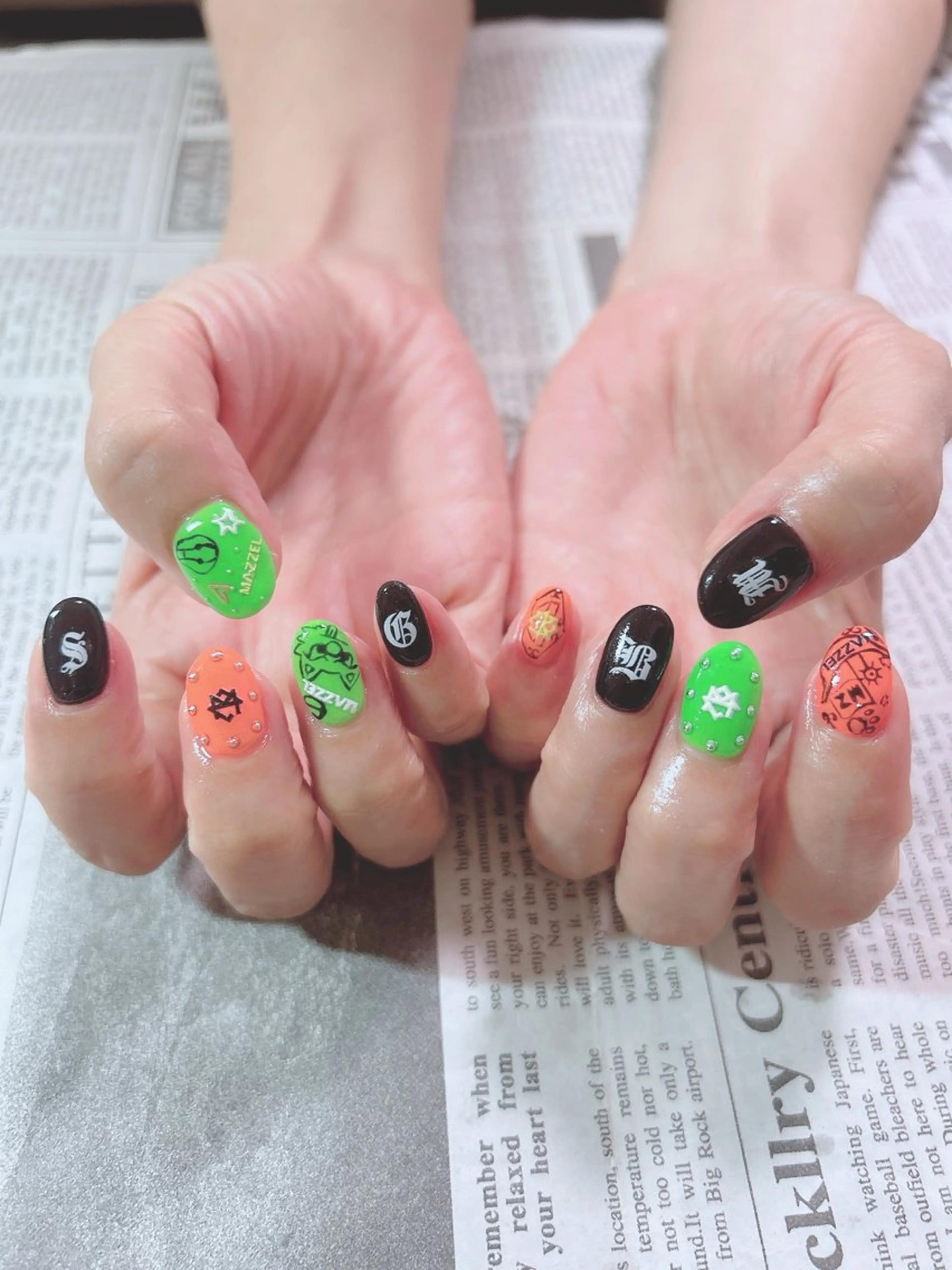 ネイル ハンドネイル ハンドケア 森山 舞のネイルデザイン