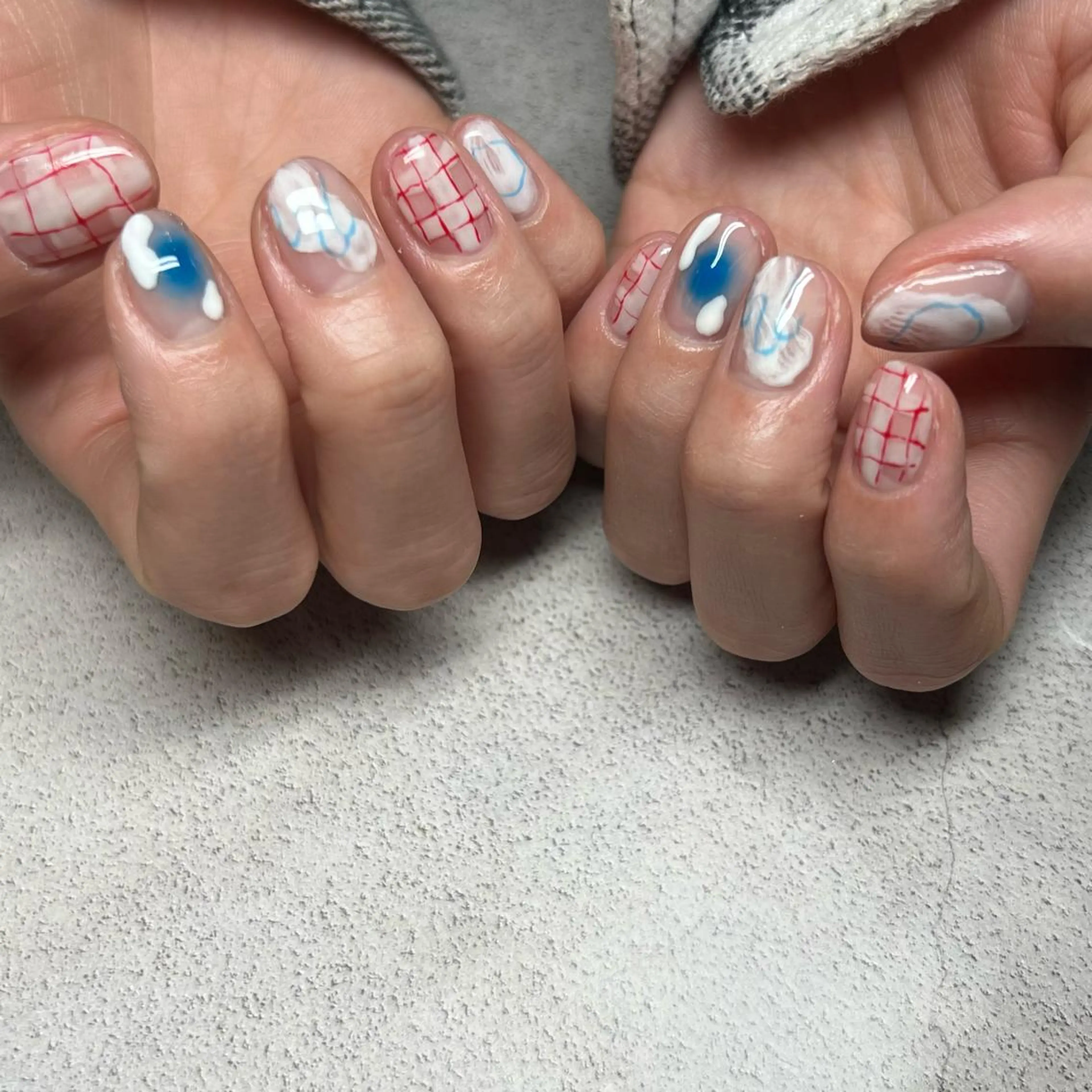 ネイル ハンドネイル 𝐫𝐚𝐢 𝐧𝐚𝐢𝐥のネイルデザイン