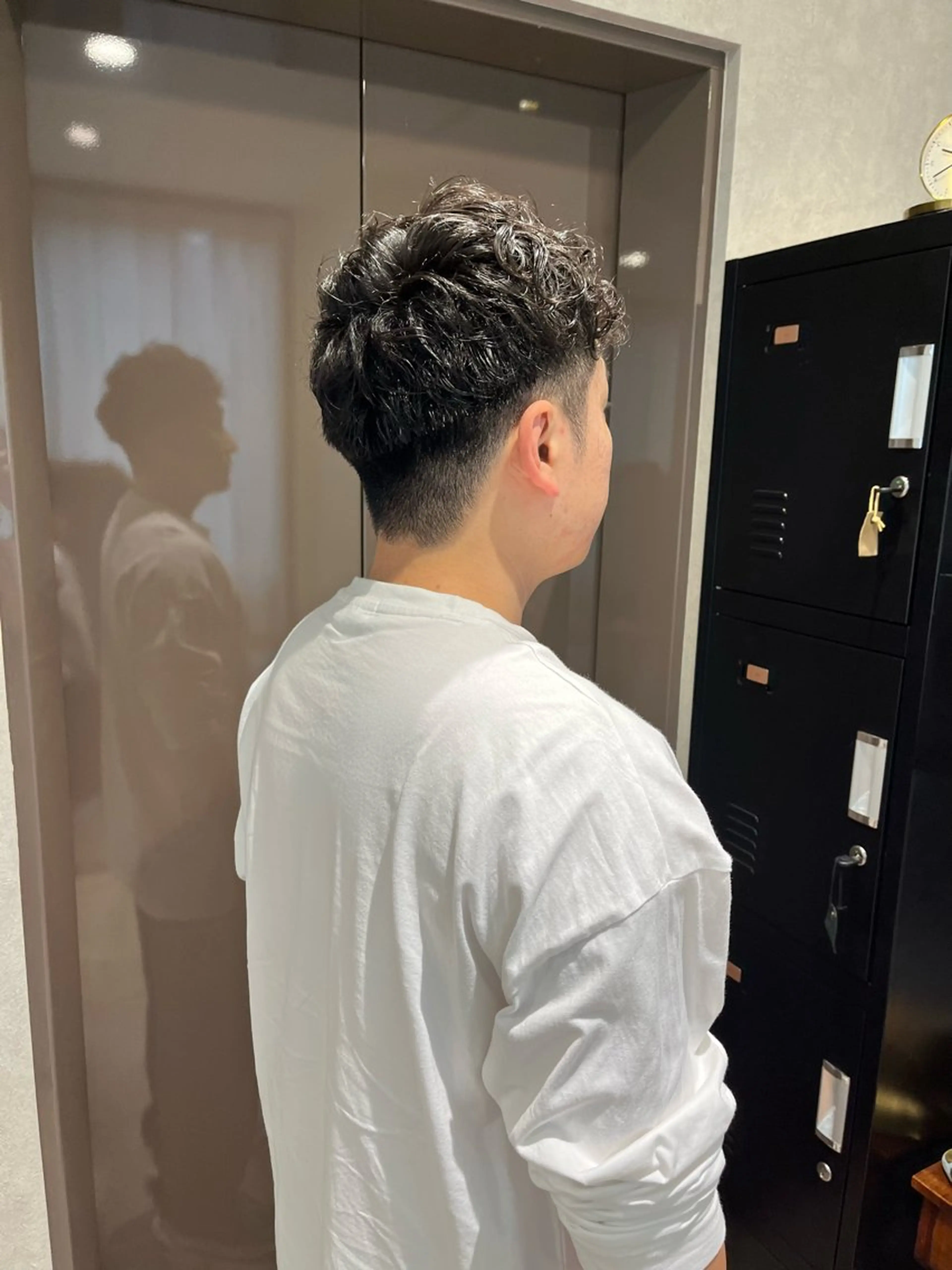 パーマ メンズ カット パーマ QUE所属・QUEなつみ 🕊🫧のヘアスタイル