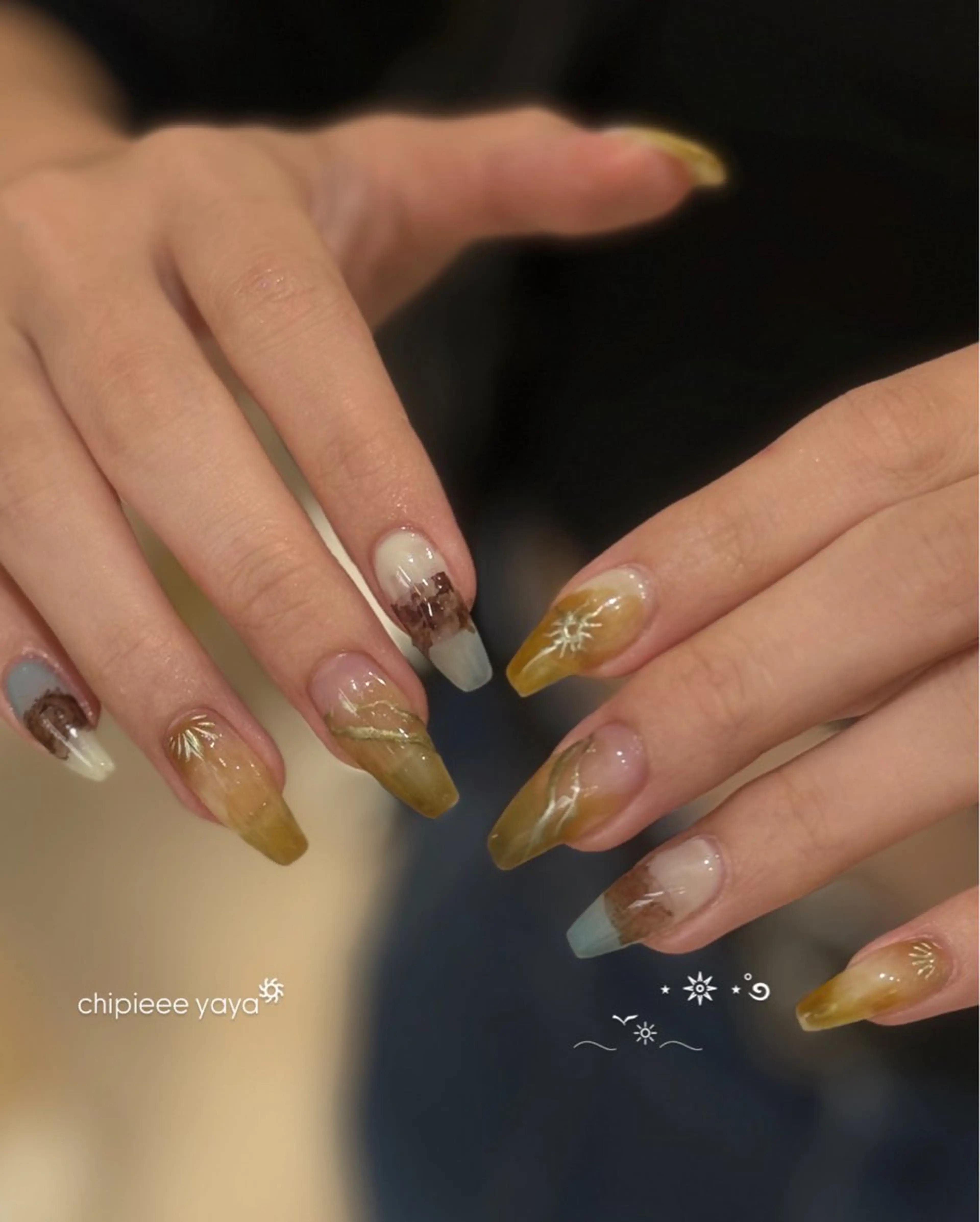 ネイル Chipieee yayaのネイルデザイン