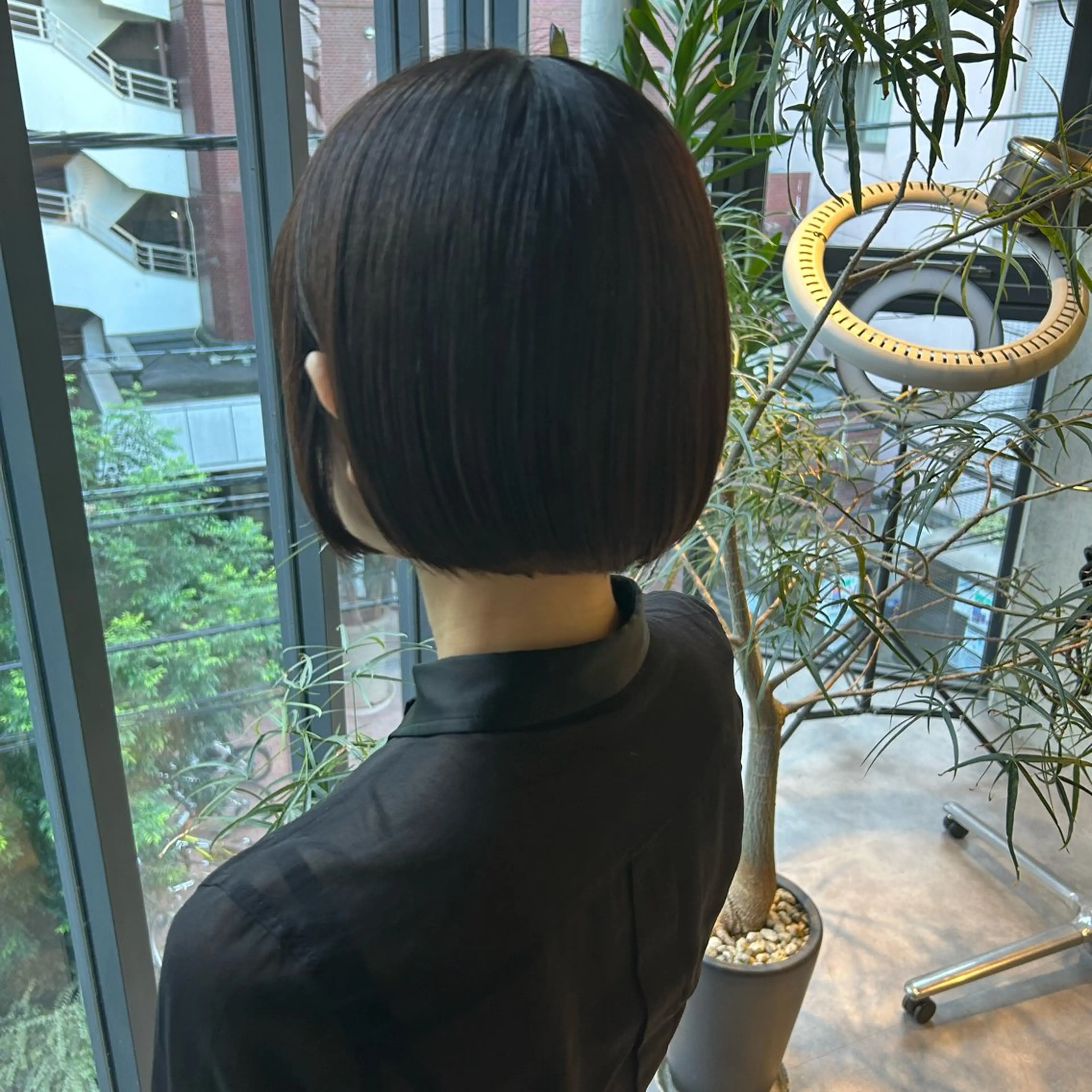 ショート パーマ ボブ 👒oikawa kaede🍃のヘアスタイル