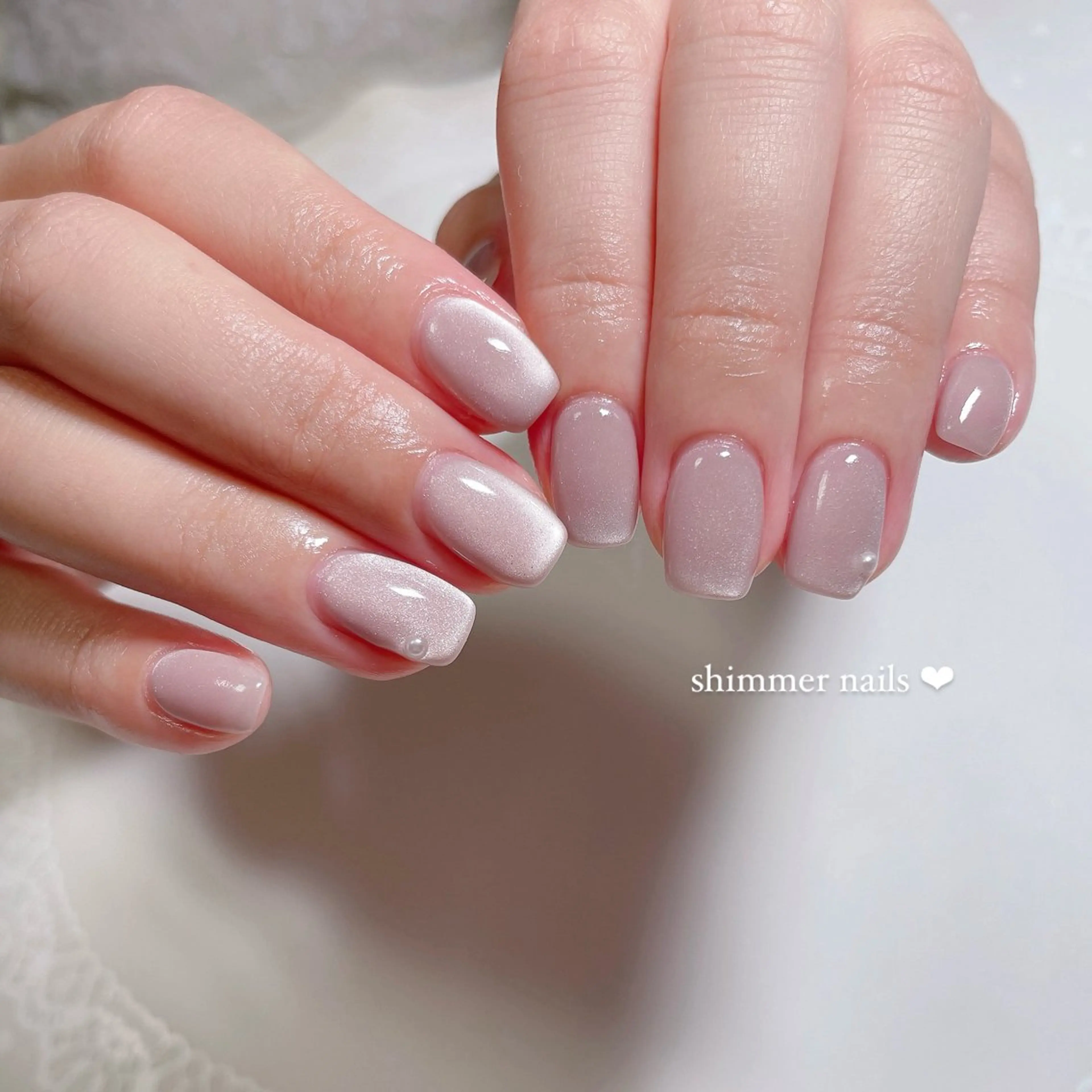 ネイル ストーンネイル shimmer nailsのネイルデザイン
