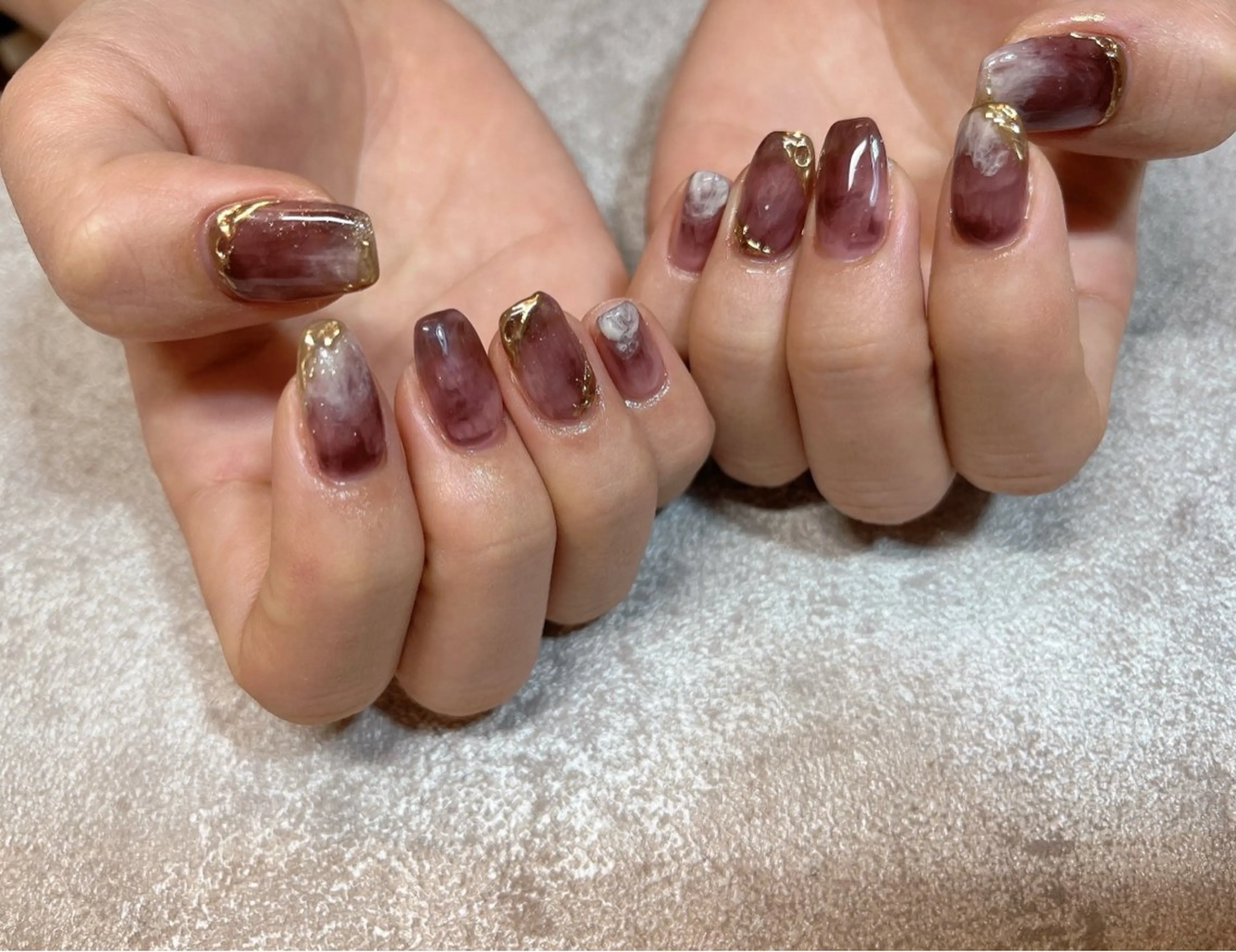 ネイル ハンドネイル LOVE NAIL 💕Sonoのネイルデザイン