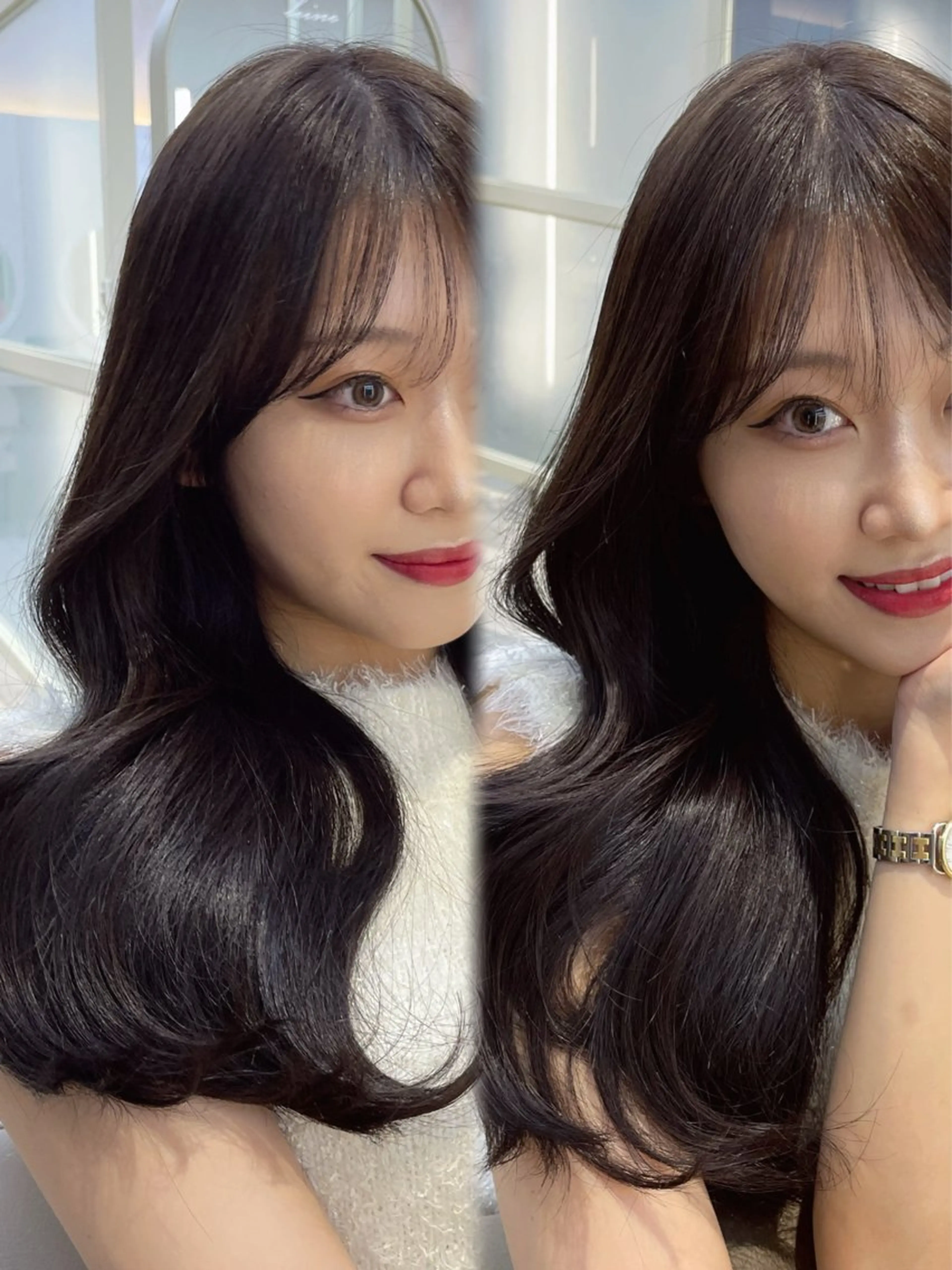 ロング カット 顔周り/透明感カラー /韓国ヘア/TAKUのヘアスタイル