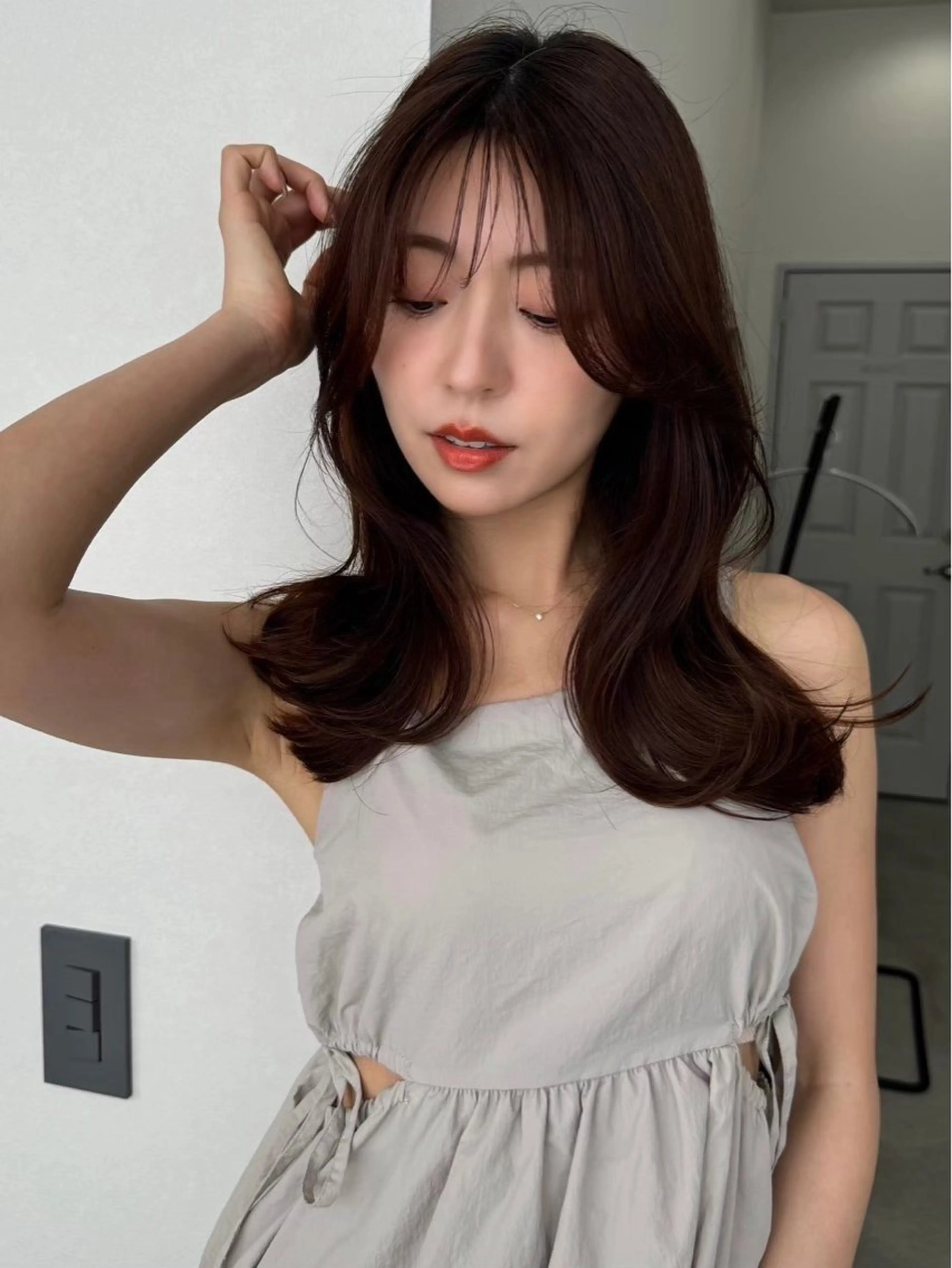 ミディアム SOYON 岡山店所属・SOYON岡山/ 店長/NAOKIのヘアスタイル