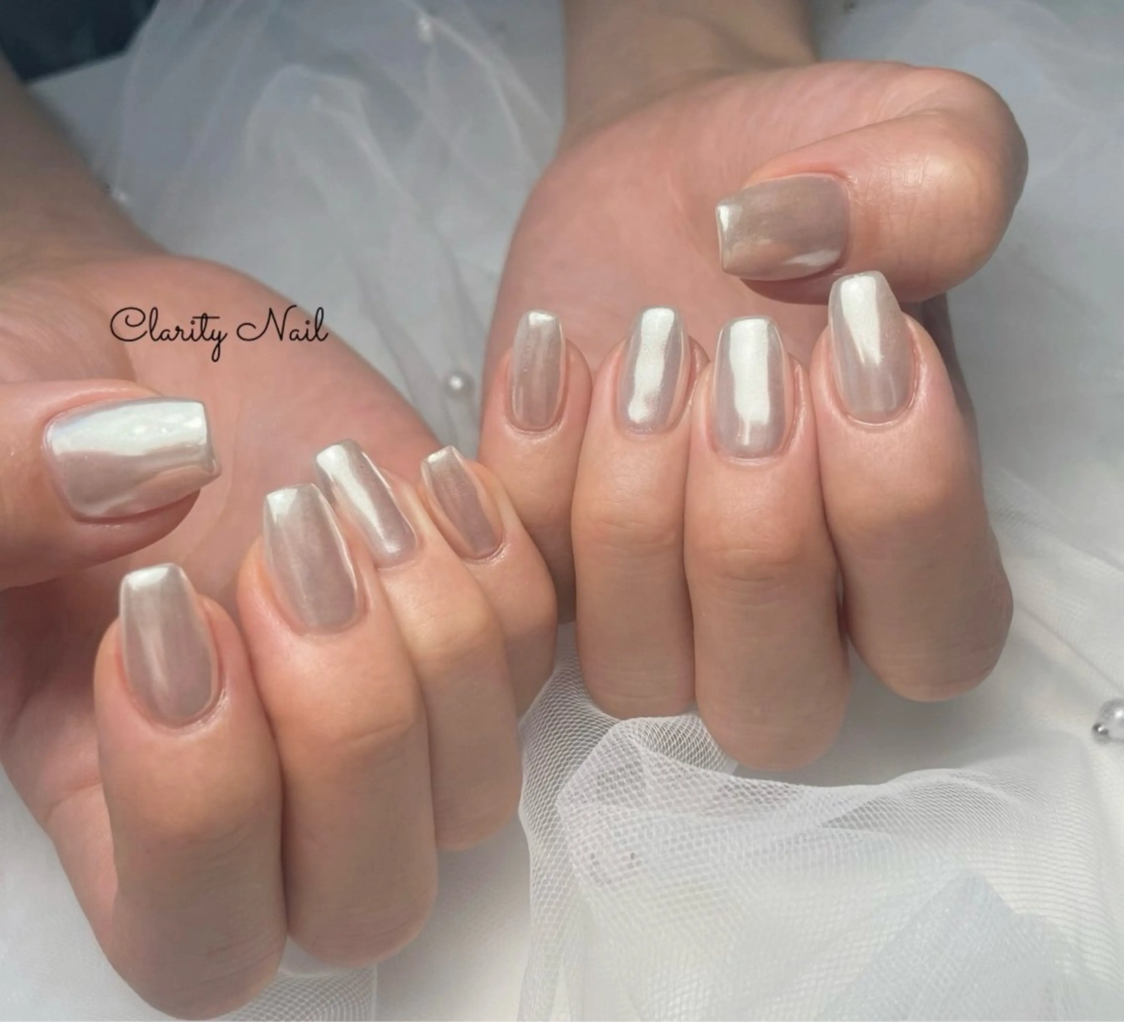 ネイル ワンカラーネイル ハンドネイル Clarity Nailのネイルデザイン