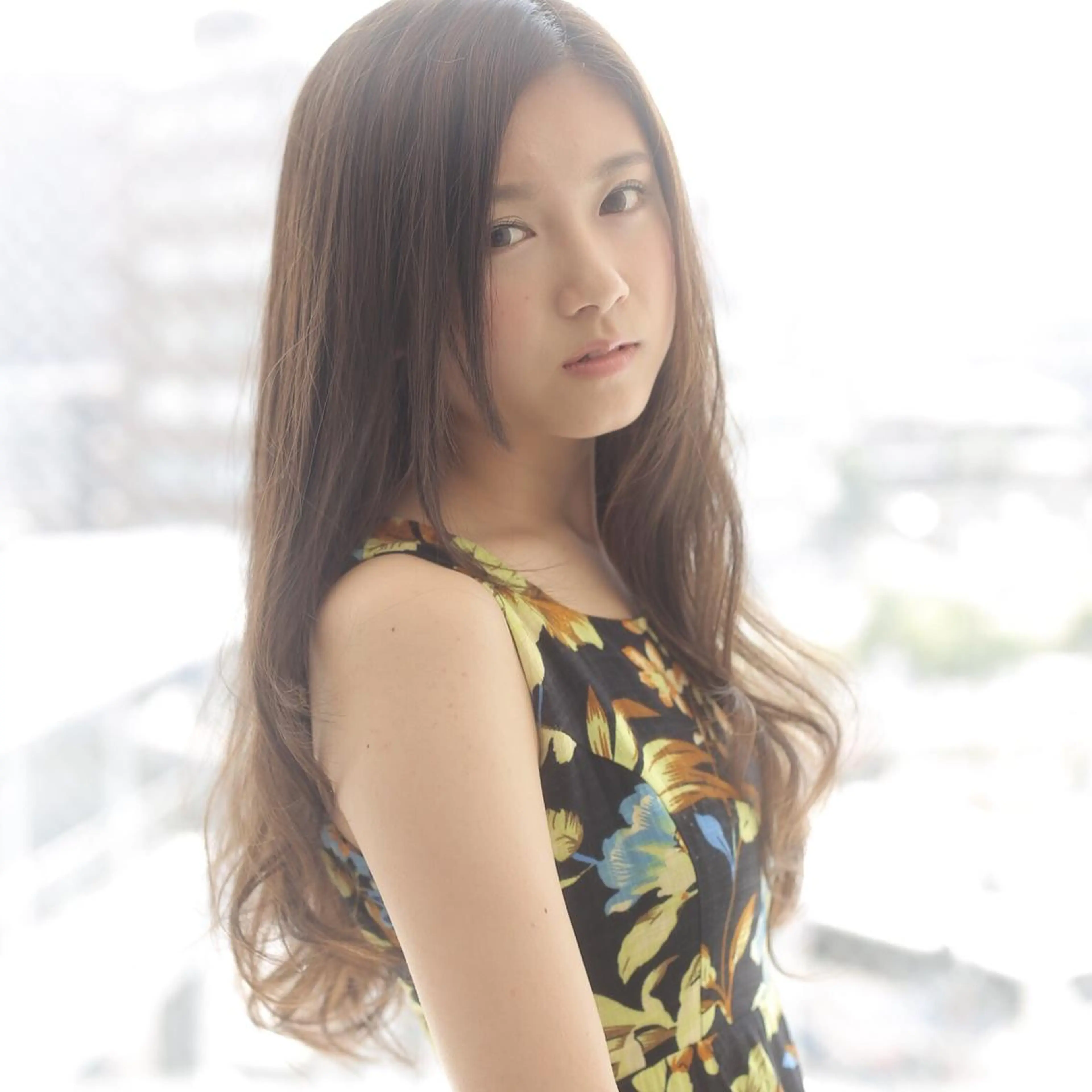 ロング カラー youres hair 新宿三丁目所属・髪質改善カラー、美髪 トリートメント専門のヘアスタイル