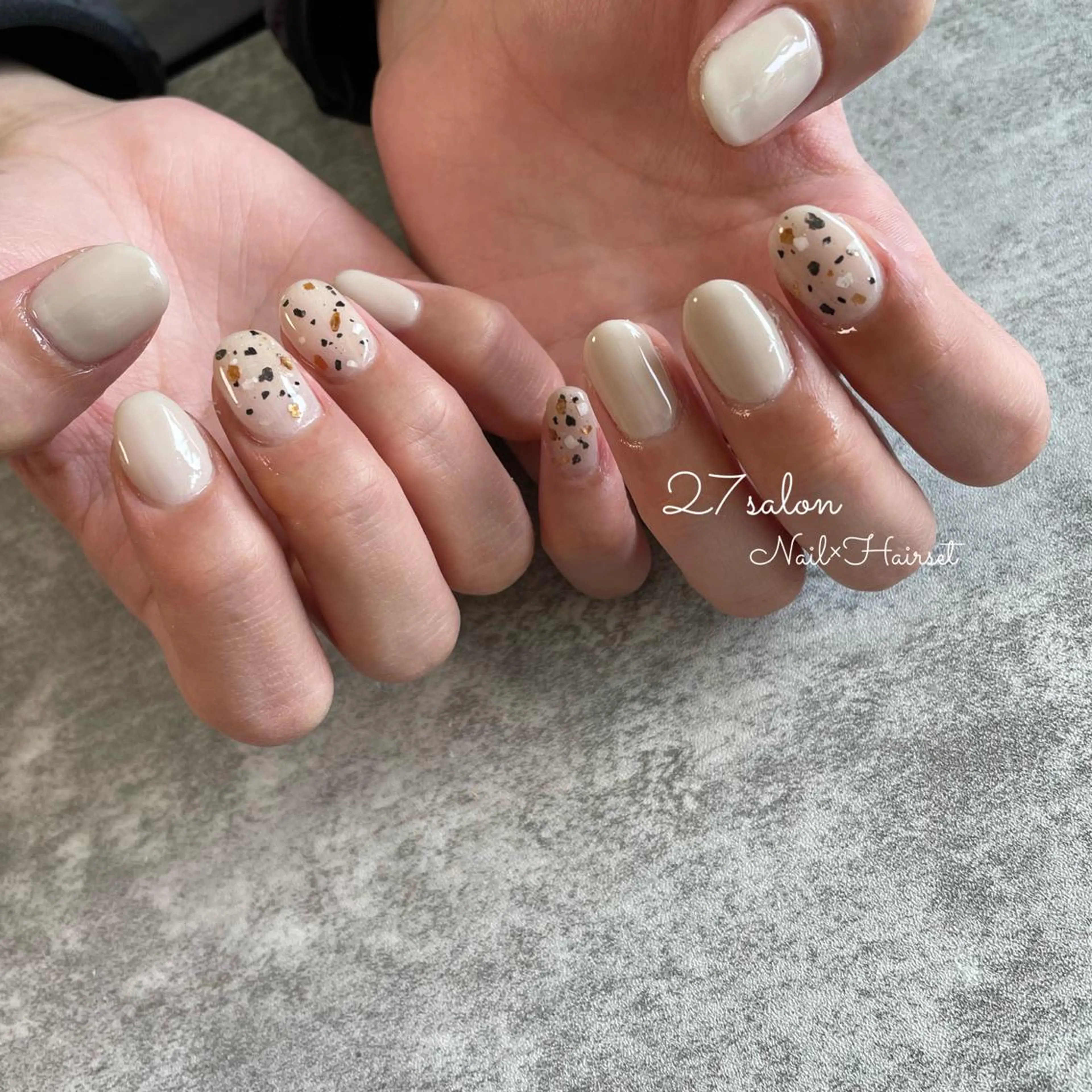 ネイル ニュアンスネイル 27salon yuinaのネイルデザイン