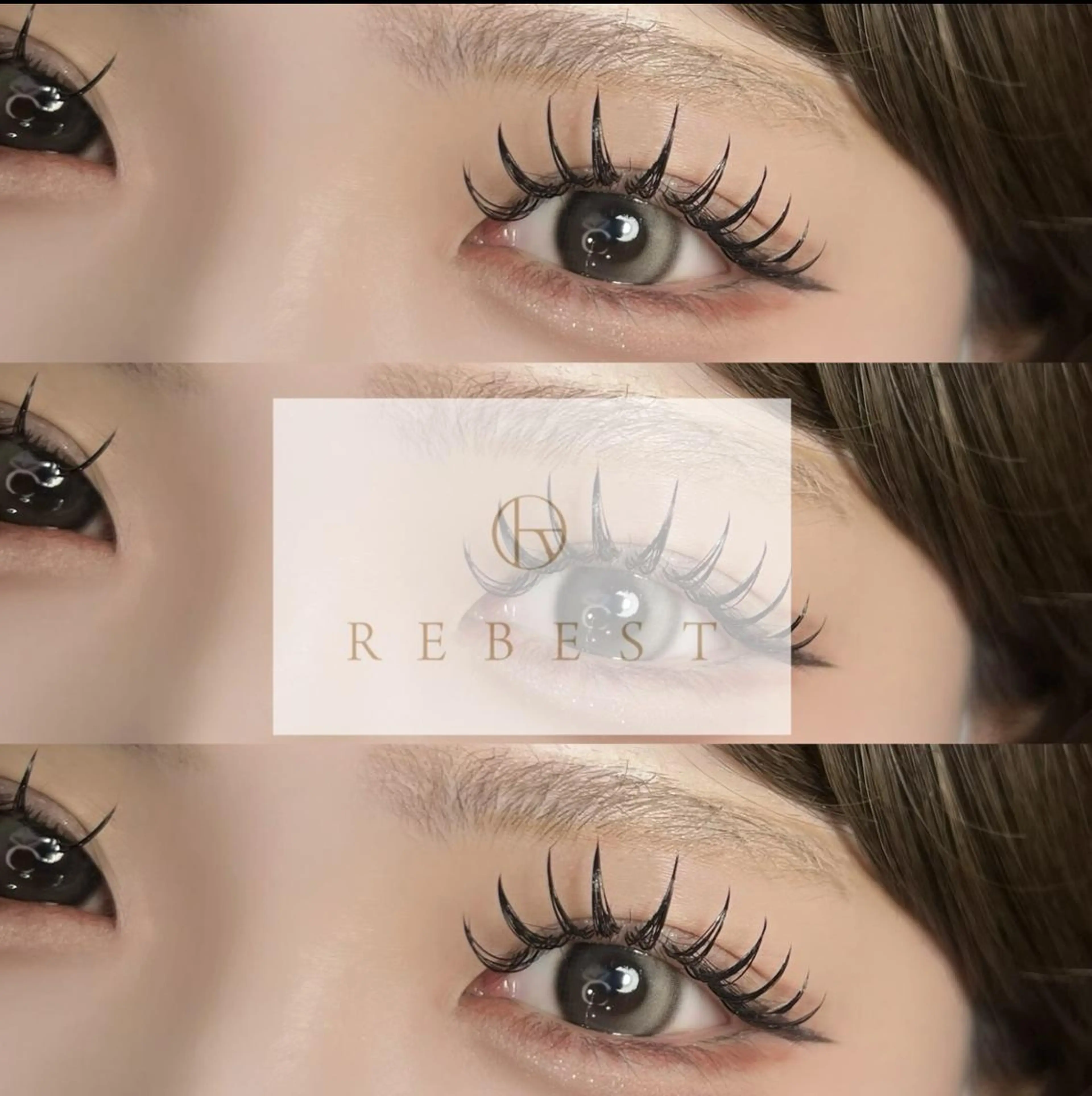 マツエク・マツパ マツエク ＲＥＢＥＳＴ ｅｙｅｌａｓｈのマツエク・マツパデザイン