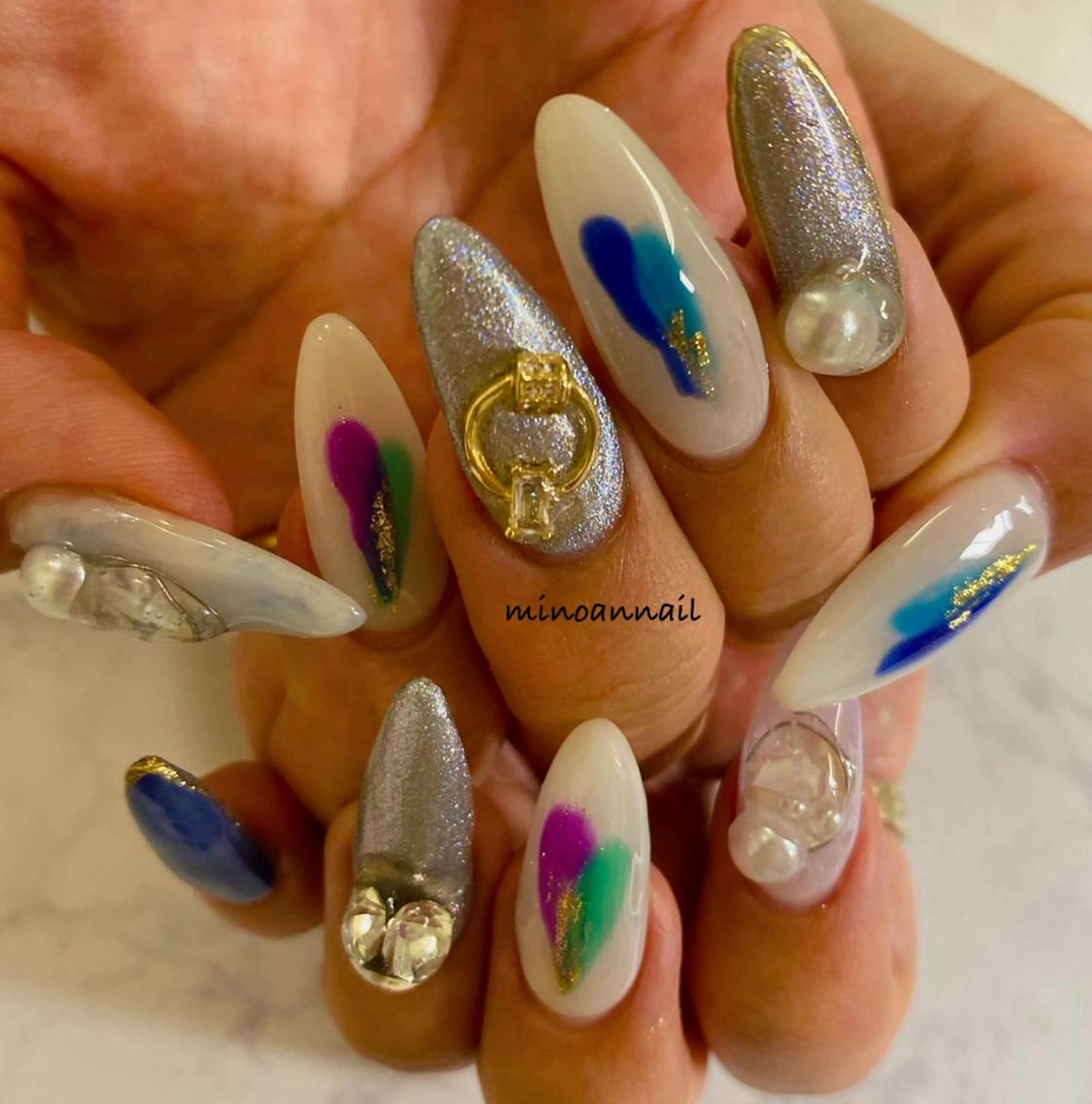 ネイル 美ノ庵ネイルサロン メトロポリタン前店のネイルデザイン