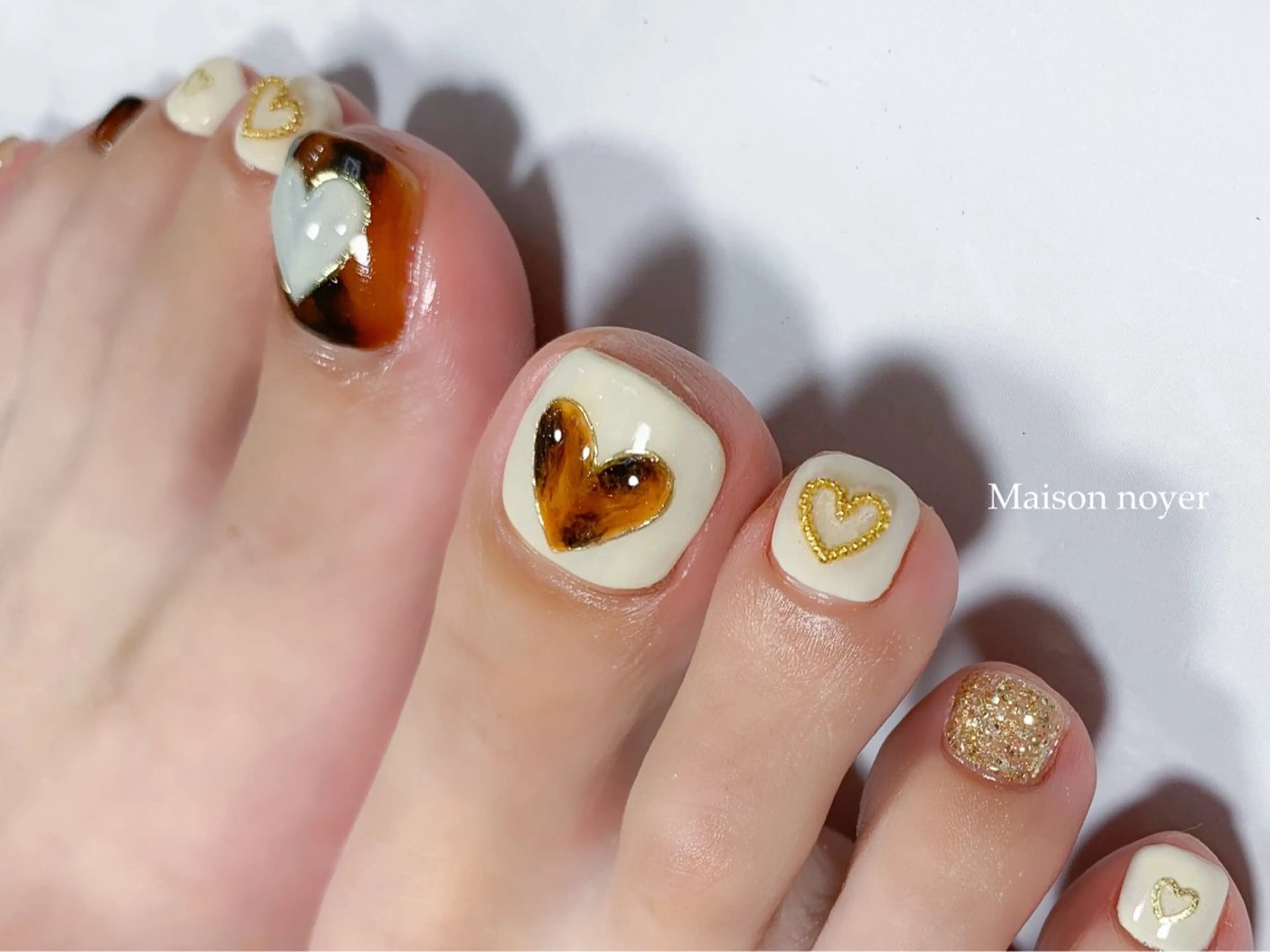 ネイル フットネイル Maison noyer所属・Maison noyerのネイルデザイン