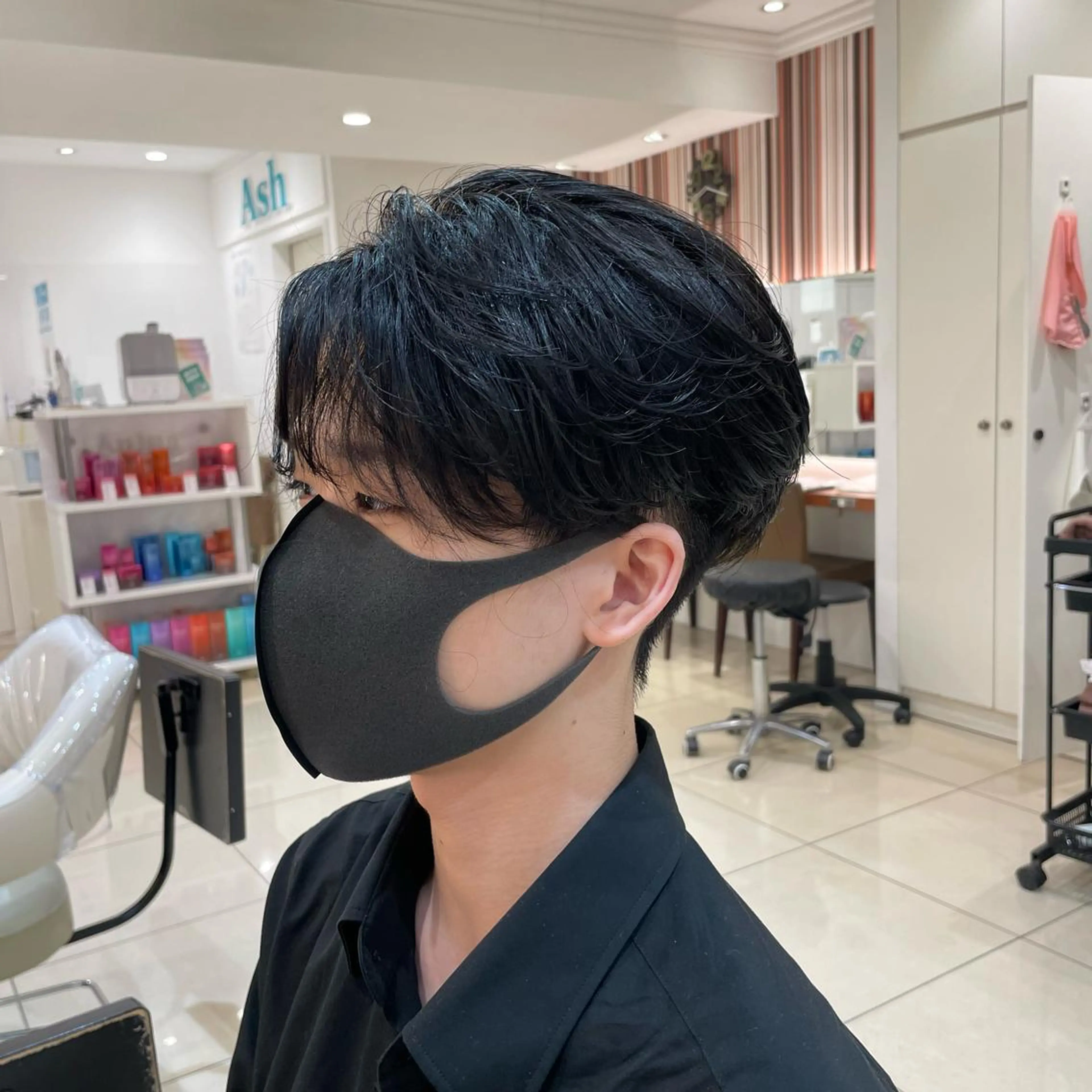 ✨️ミニモ価格✨️メンズカット+縮毛矯正の写真