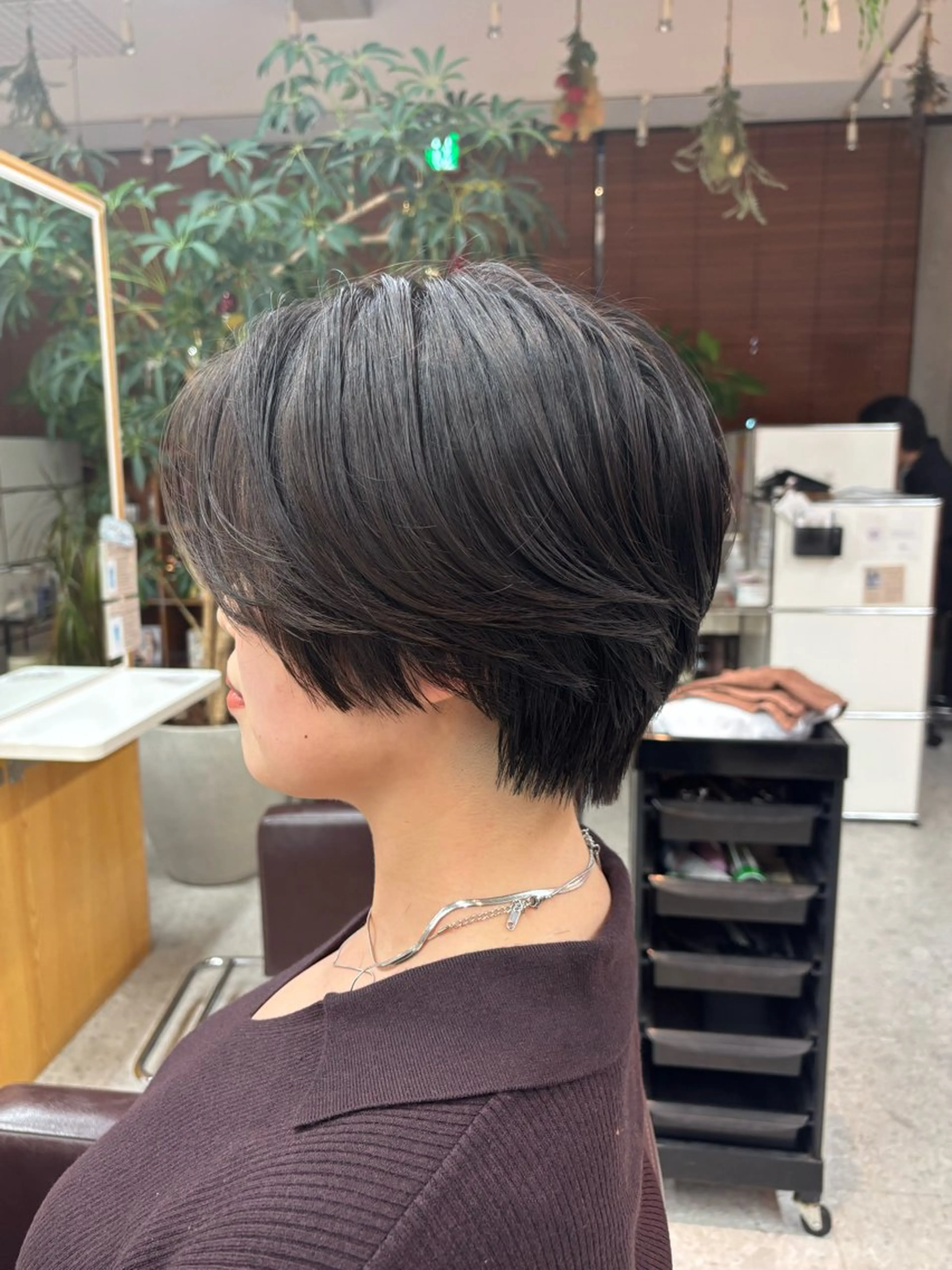 ショート 増田 枝里子のヘアスタイル