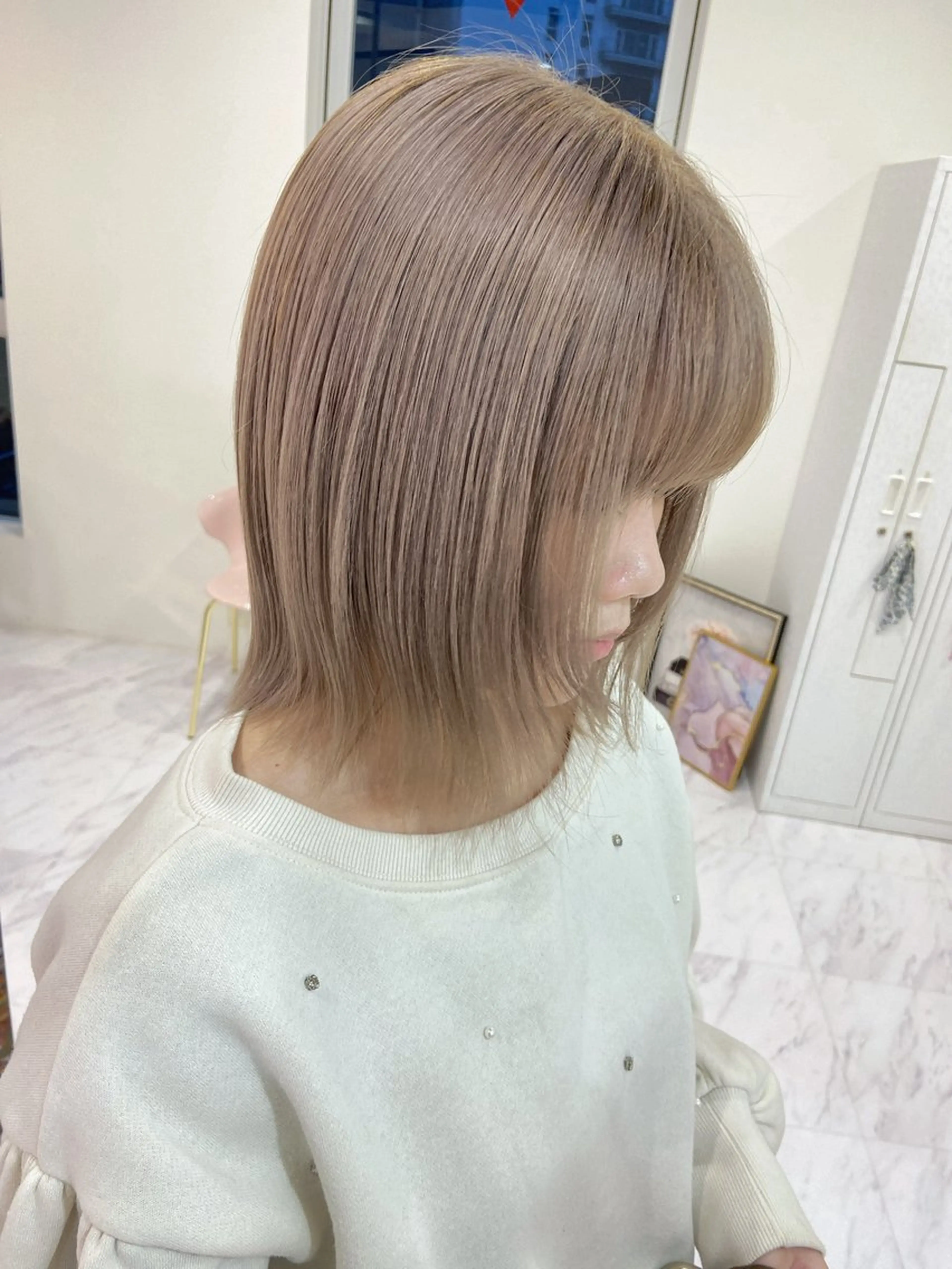 ショート カラー シルバー カット ヘアカラー トリートメント 名駅/ハイトーン /Y2k/YUNAのヘアスタイル