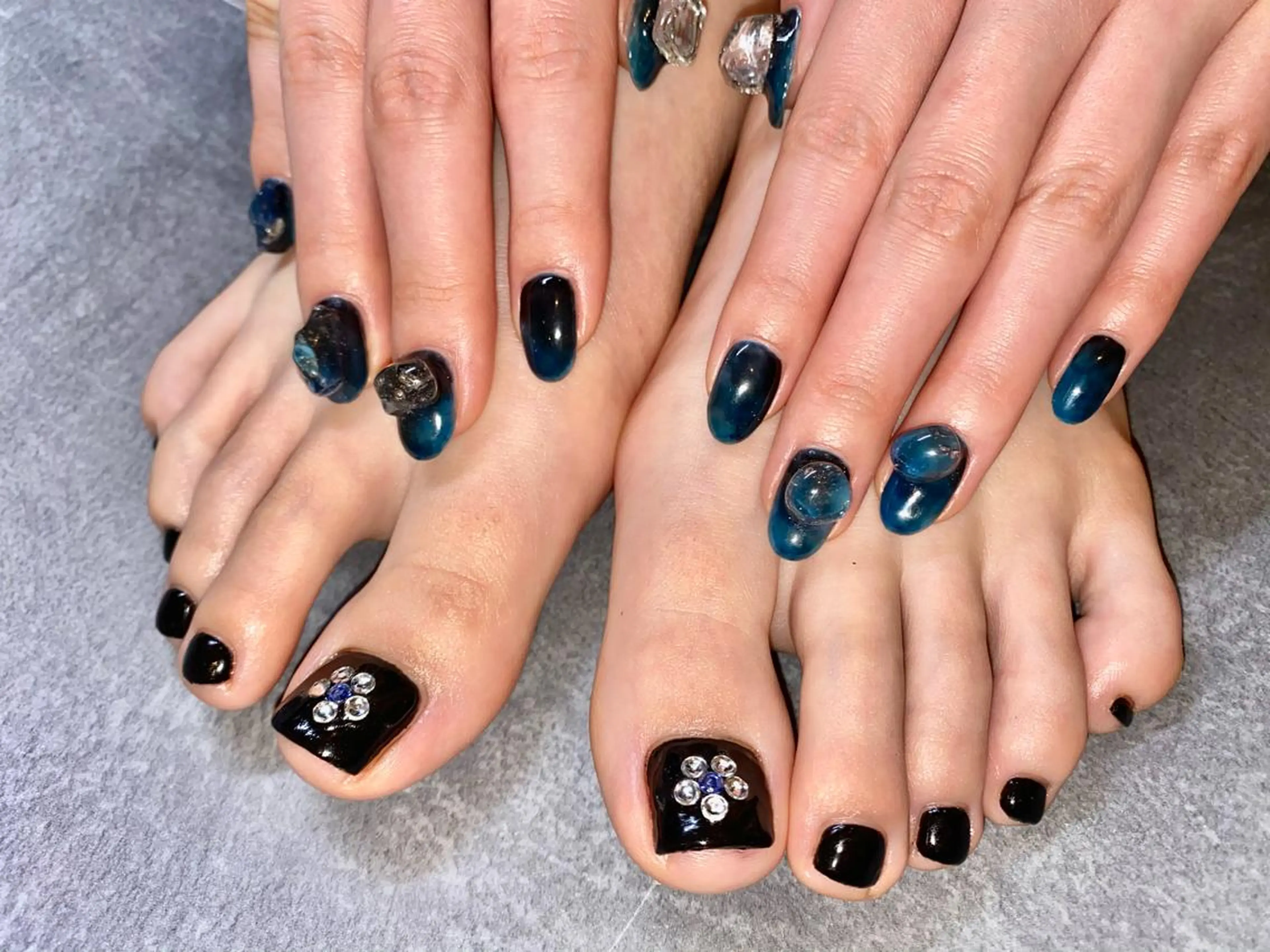 ネイル フットネイル JurerEye☆ Marikoのネイルデザイン