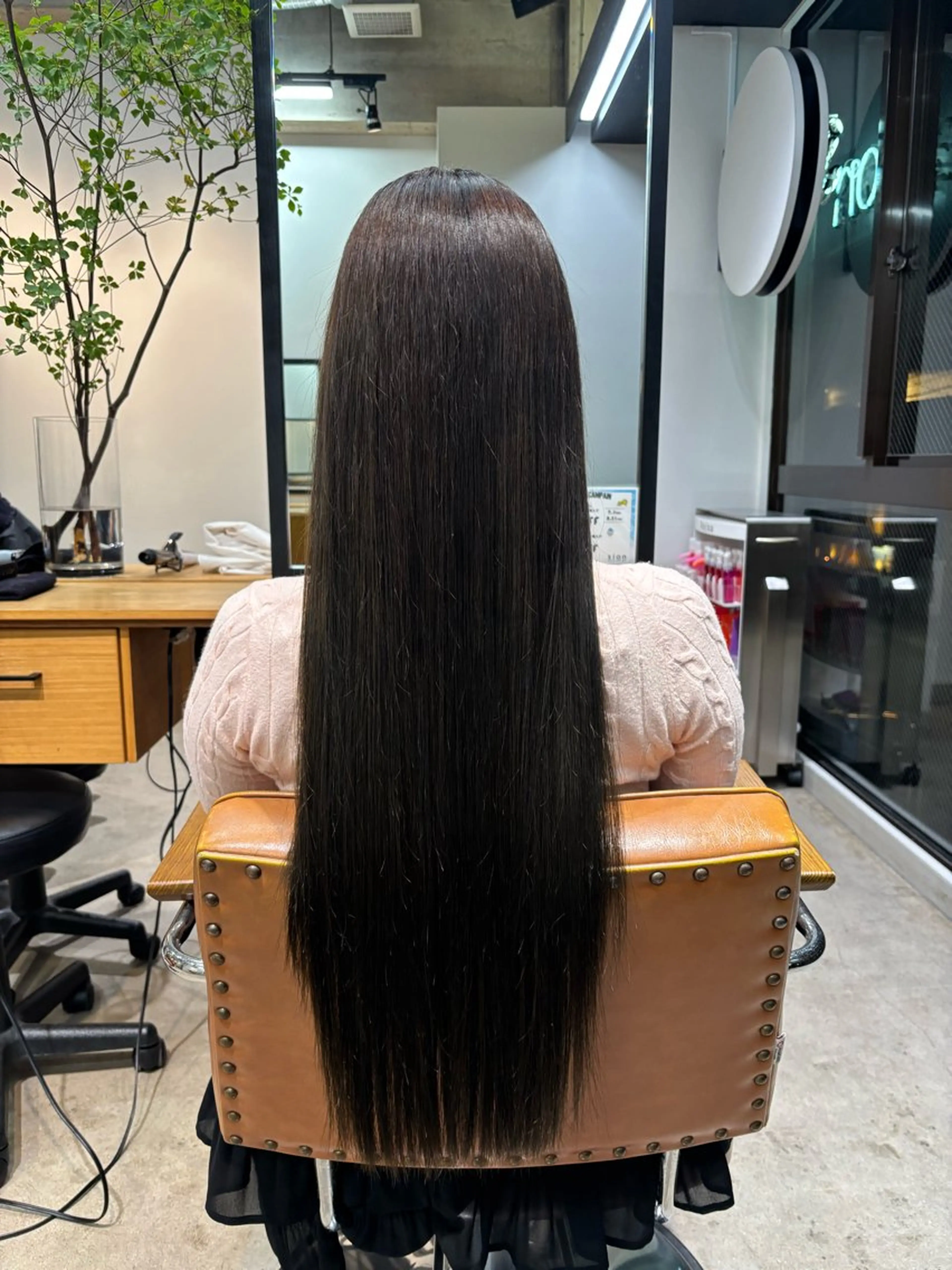 ロング カラー zina karin୨୧˙˳⋆のヘアスタイル