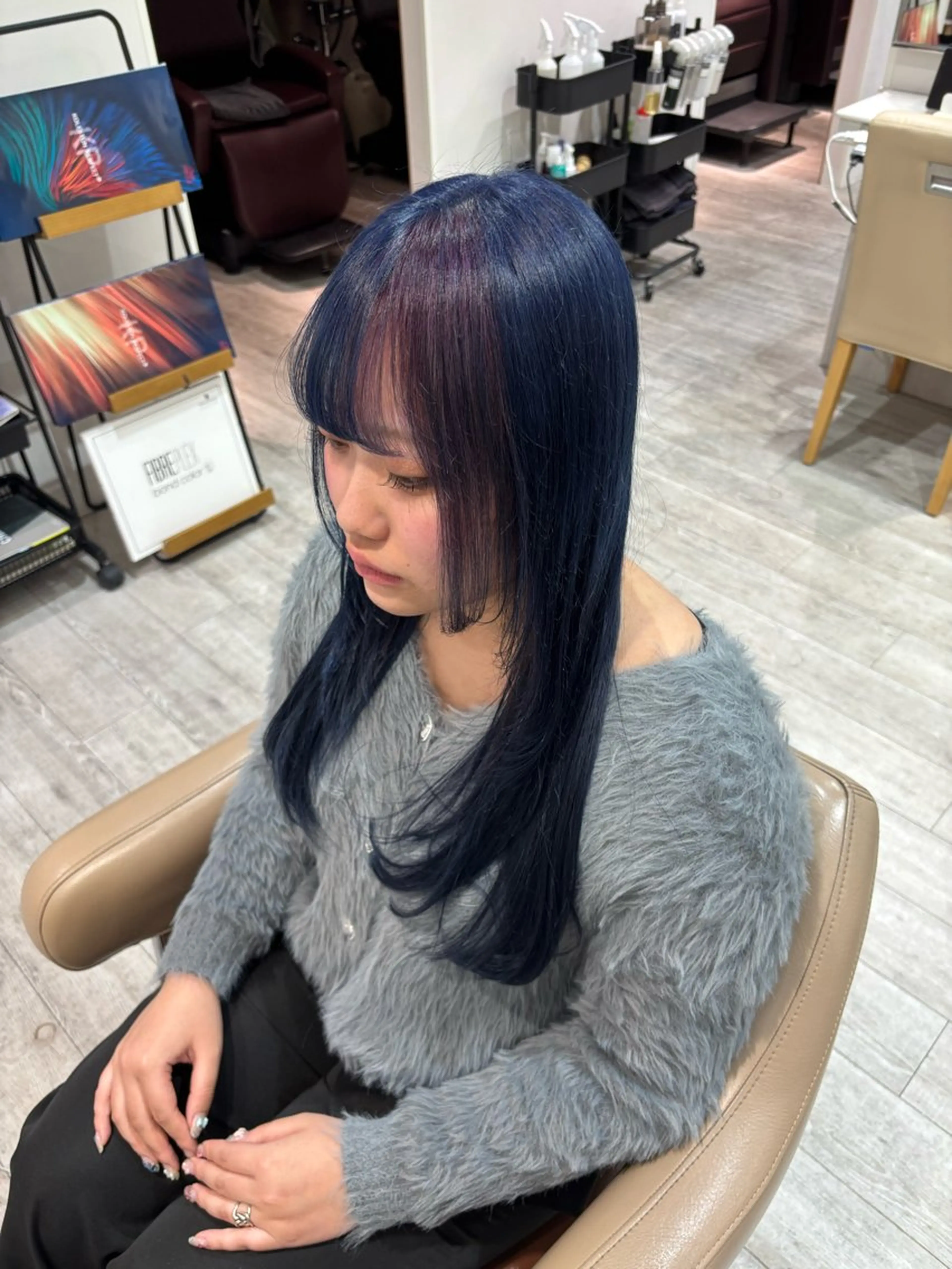 ロング Ash本八幡 Suzuka🍒ྀིのヘアスタイル