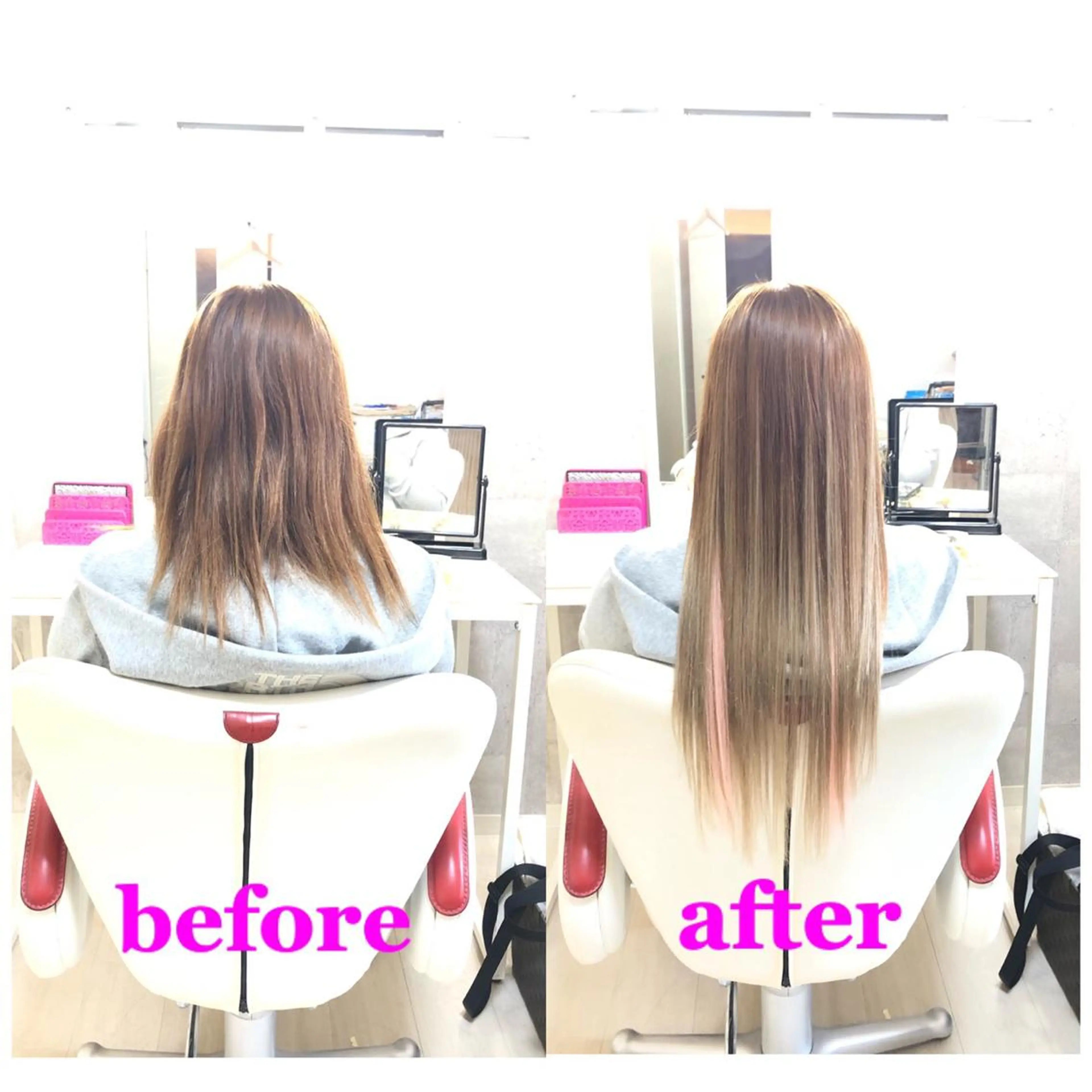 ロング エクステ ドレスアップ心斎橋店所属・🌸ドレスアップ 心斎橋店🌸のヘアスタイル