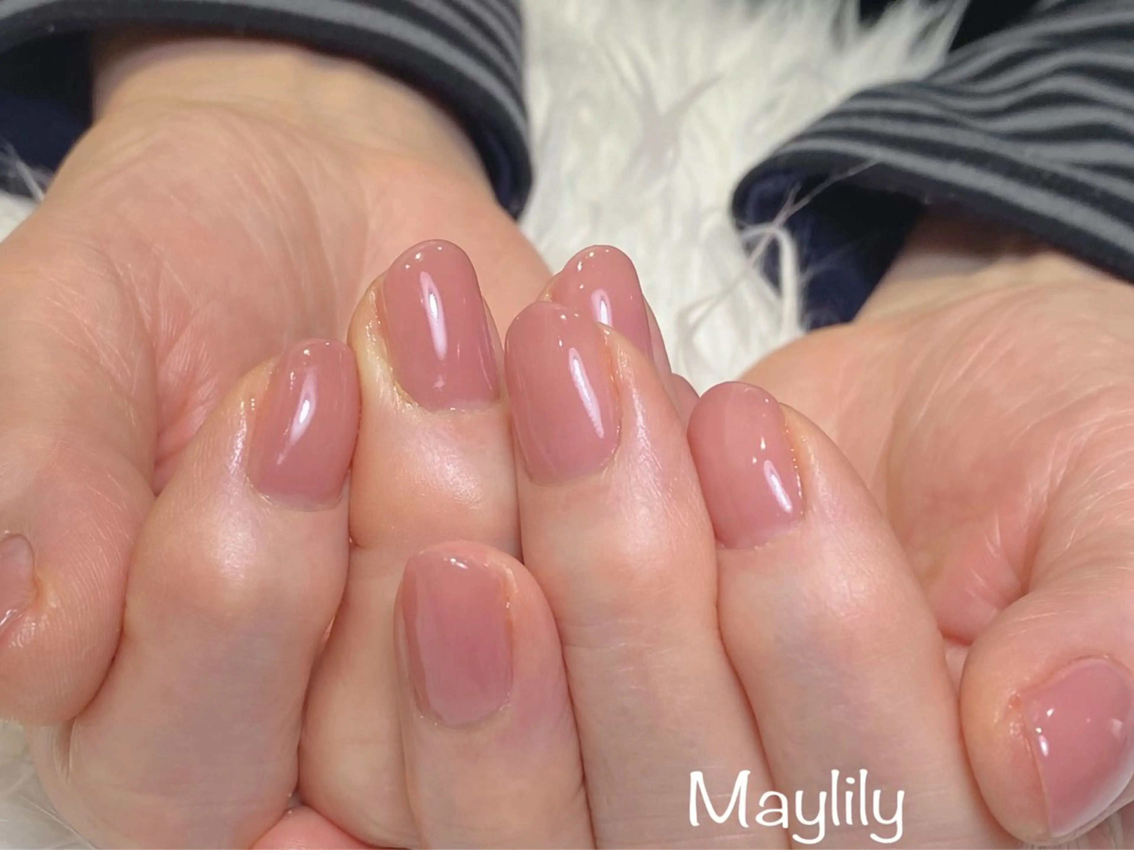 ネイル ワンカラーネイル ハンドネイル Nail salon Maylily所属・Nail salon Maylilyのネイルデザイン