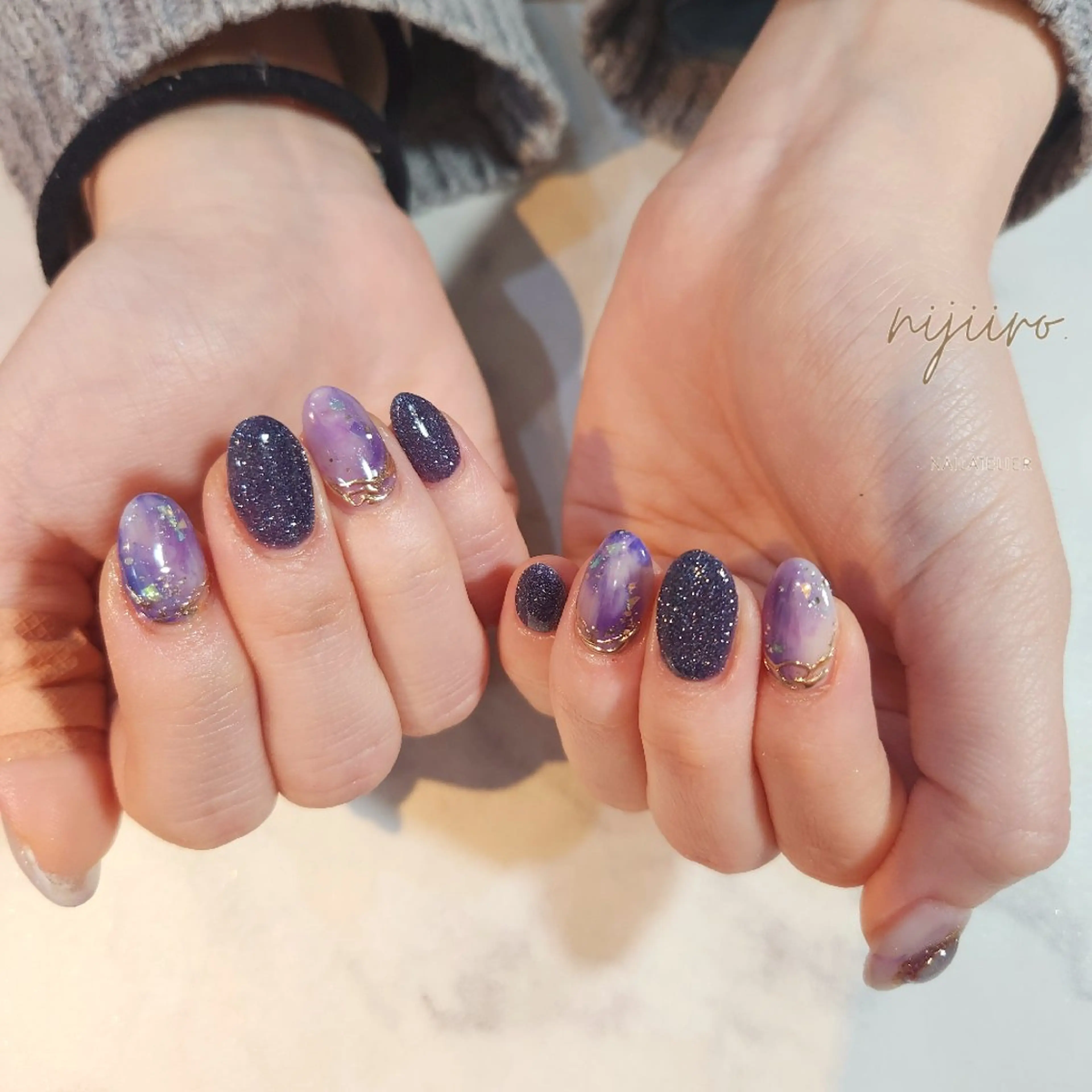 ネイル nailatelier nijiiro.所属・nijiiro🌈 サトウのネイルデザイン