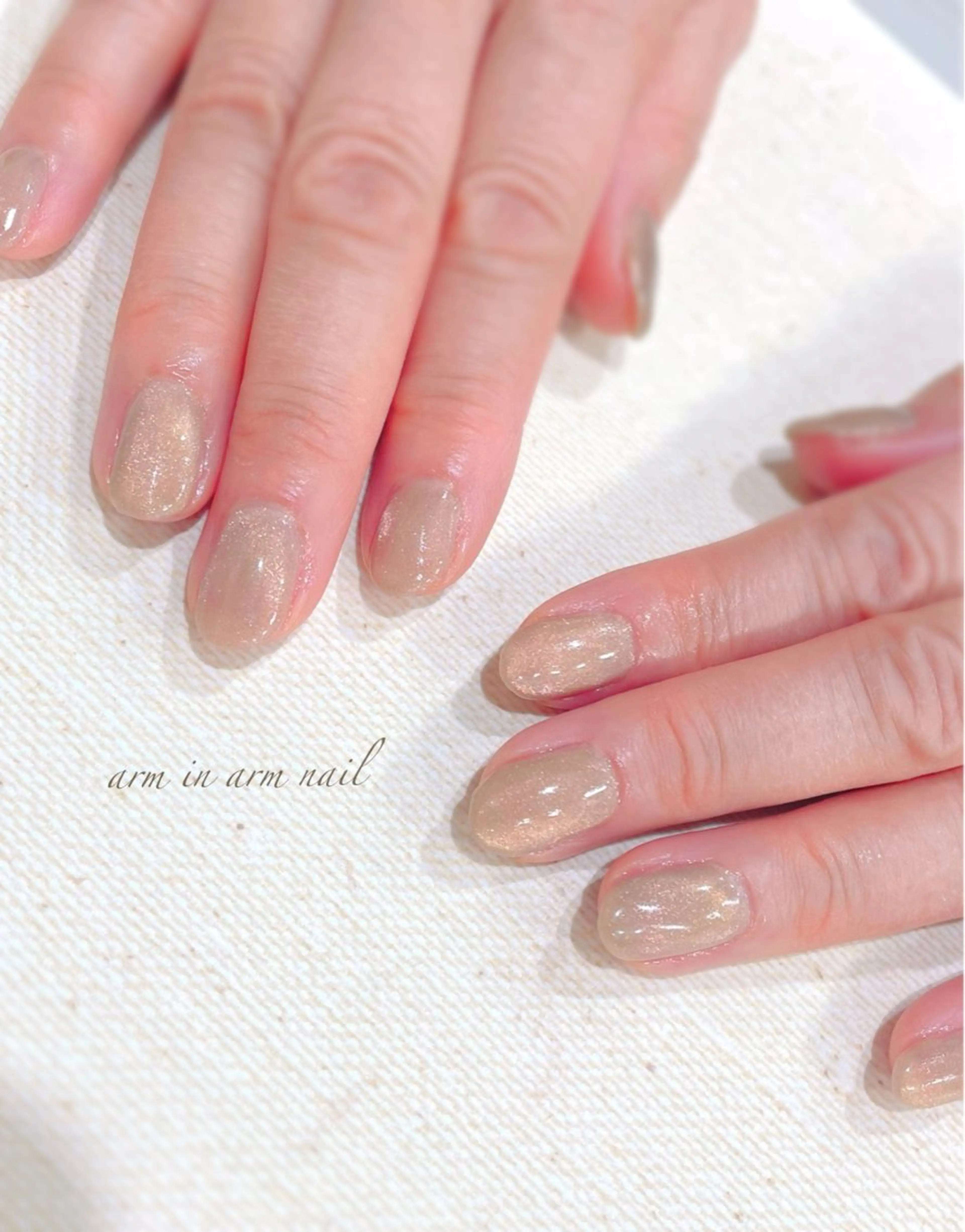 ネイル arm in arm ︎✿Yamamotoのマツエク・マツパデザイン