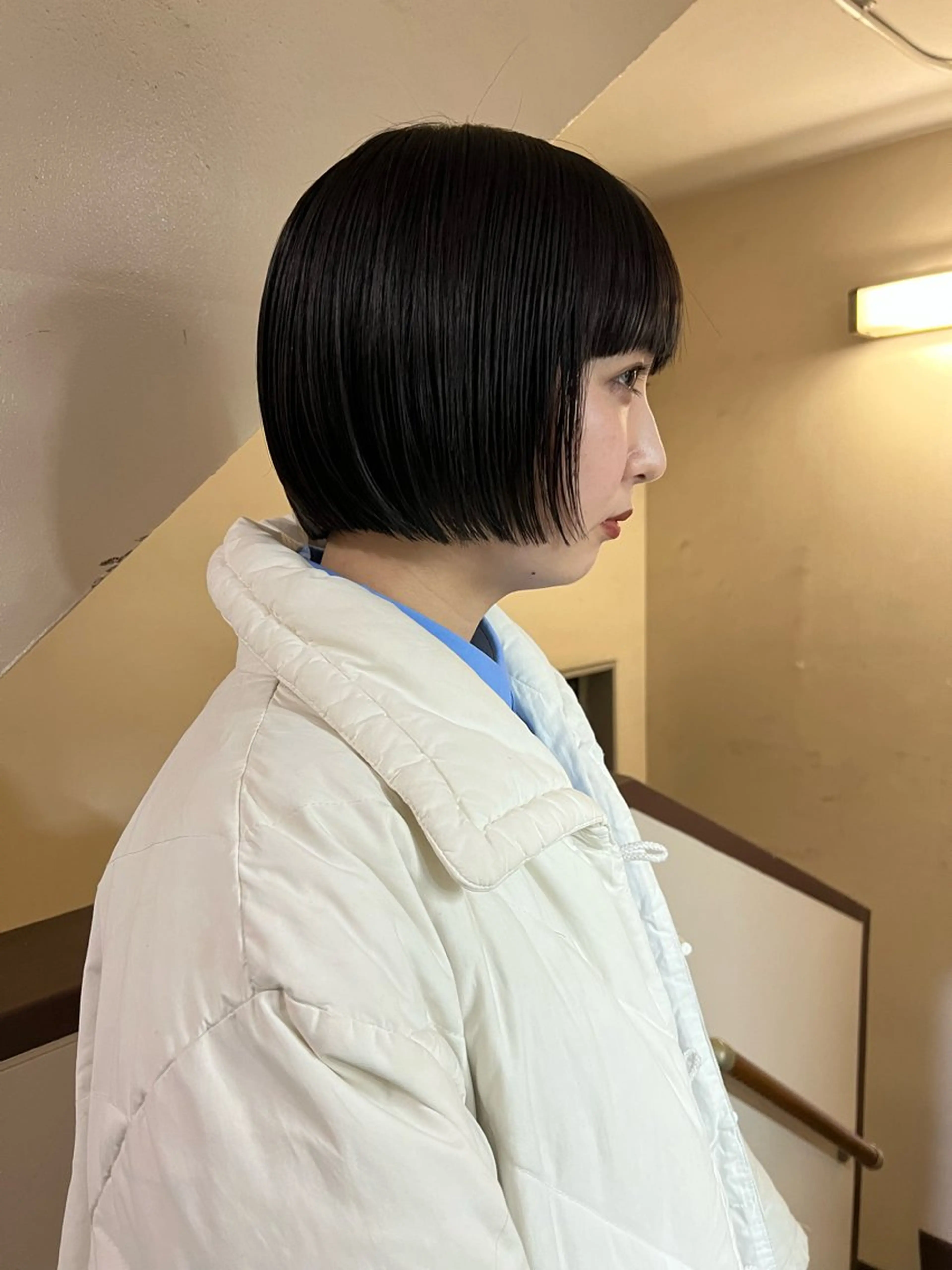 ショート カット トリートメント 東のりか/ハイトーン ブリーチカラー/ボブのヘアスタイル