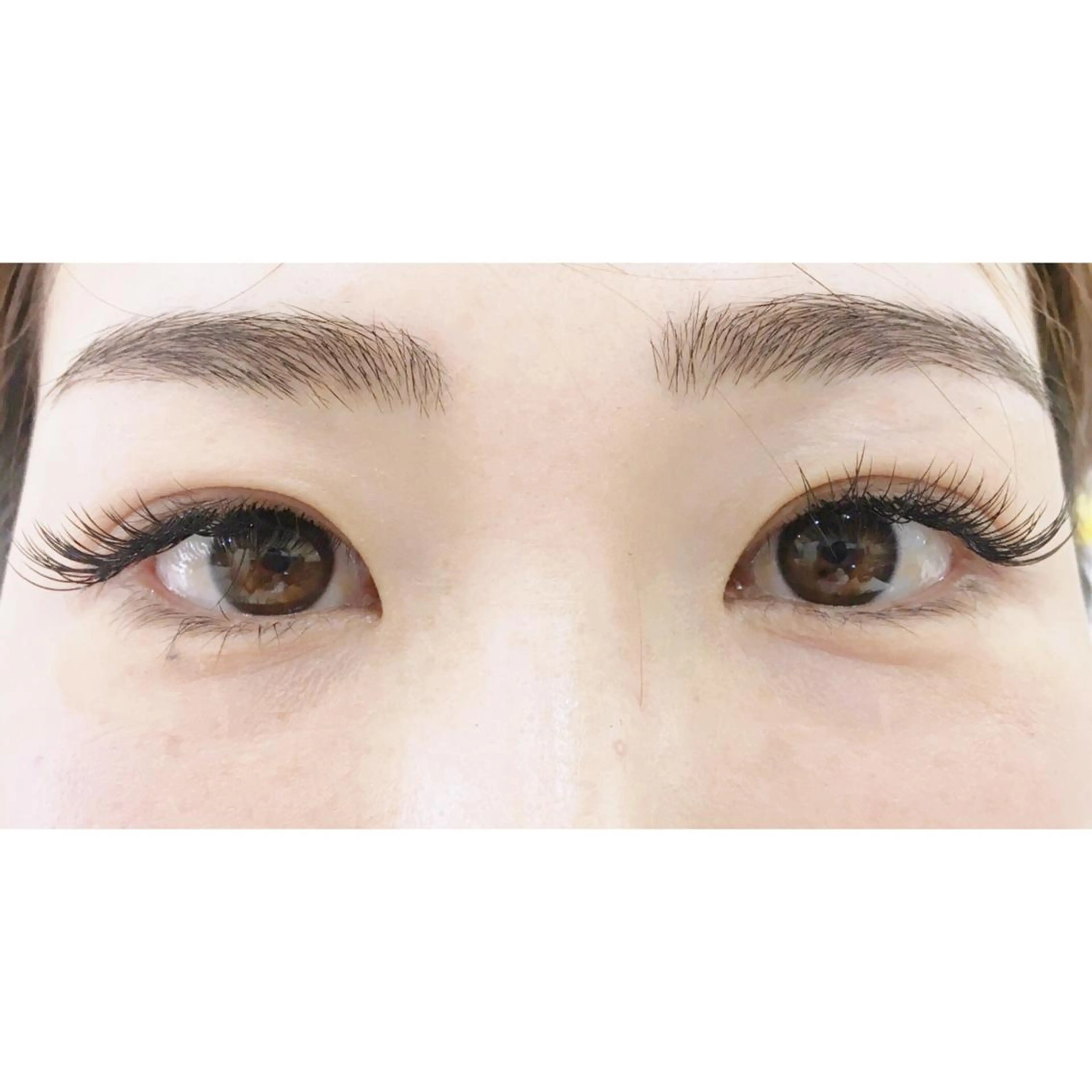 マツエク・マツパ Cカール 目尻長め J3eyelash所属・吉岡 翠のマツエク・マツパデザイン