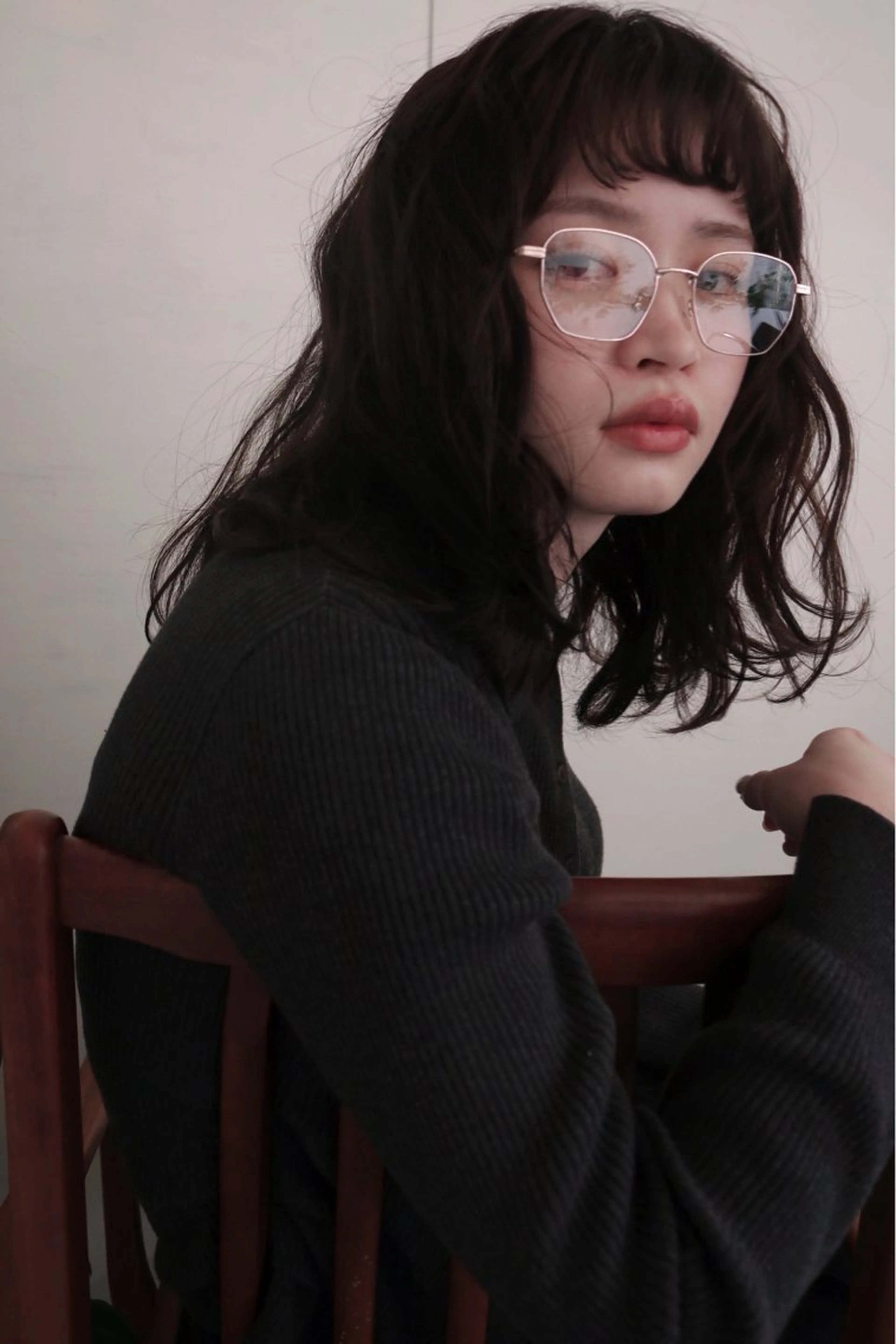 セミロング カラー パーマ セミロングパーマ ニュアンスパーマ カット ヘアカラー パーマ ooit所属・ooit 【オーイット】のヘアスタイル