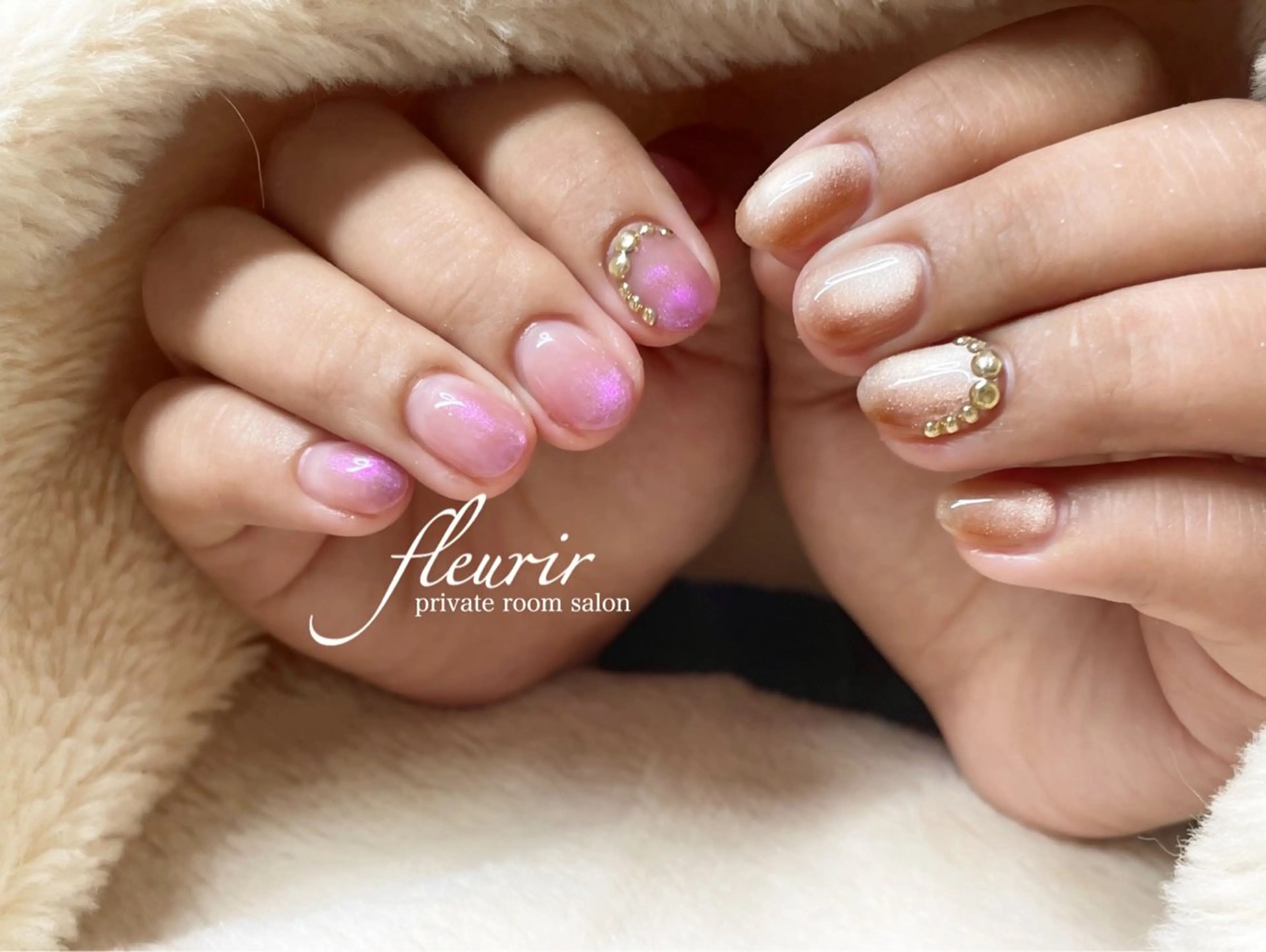 ネイル フルリール 【プライベートサロンのネイルデザイン