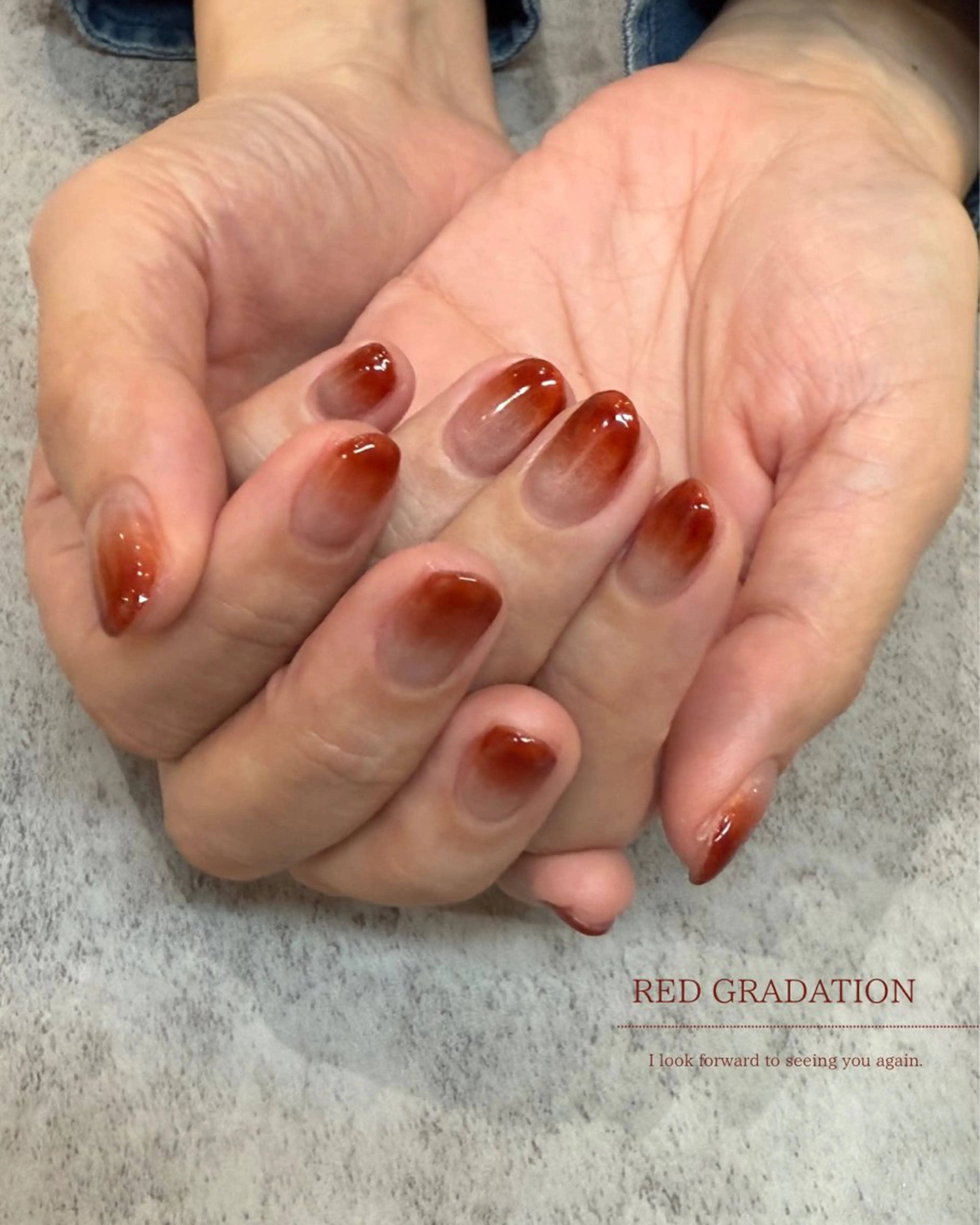 ネイル フラワーネイル ジェルネイル グラデーション 卒業式 マグネットネイル ハンドネイル Seemly 千田町店所属・フラワーパラジェル 🌸シームリーエミのネイルデザイン