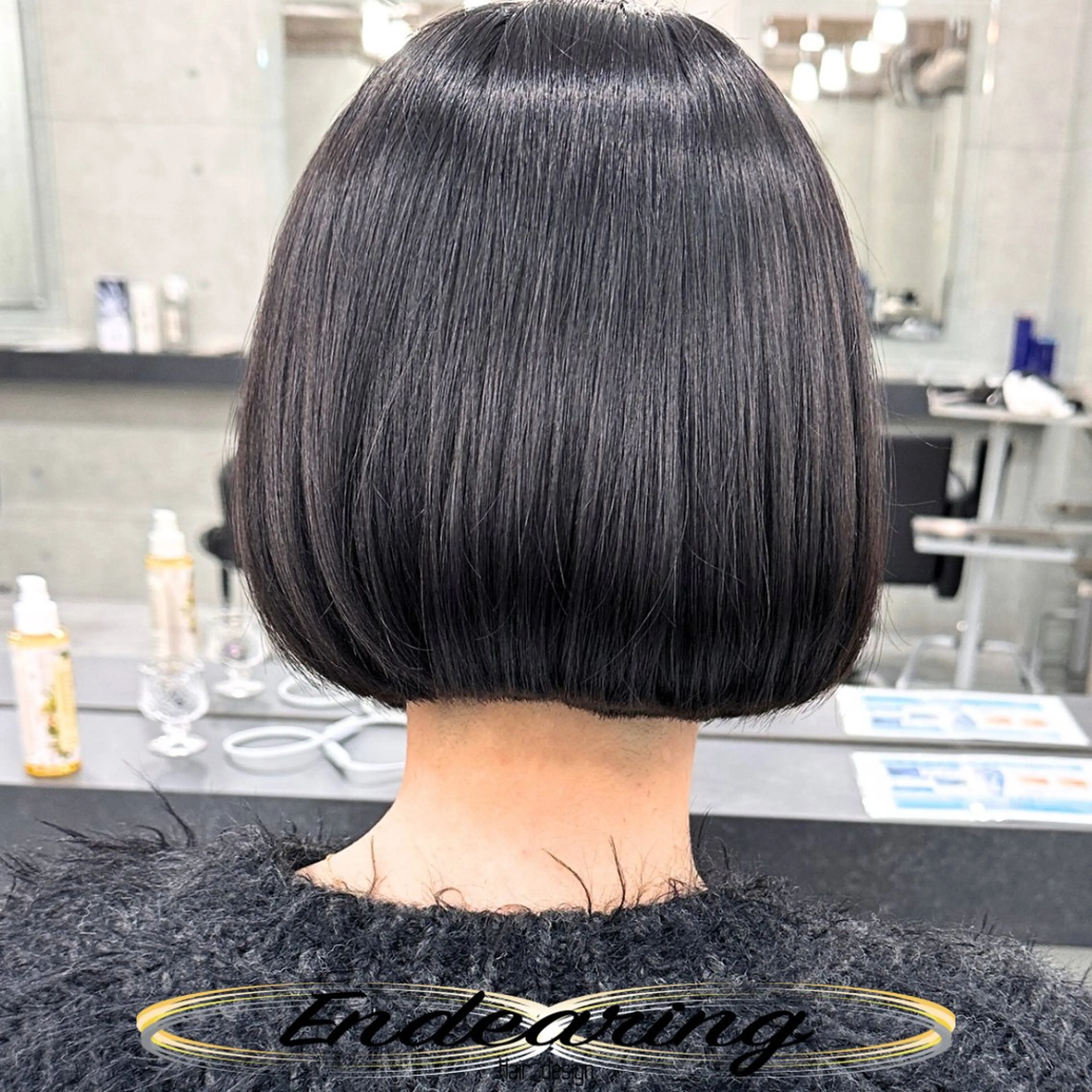 ショート ボブ トリートメント カット トリートメント Endearing 銀座/レイヤーカットのヘアスタイル