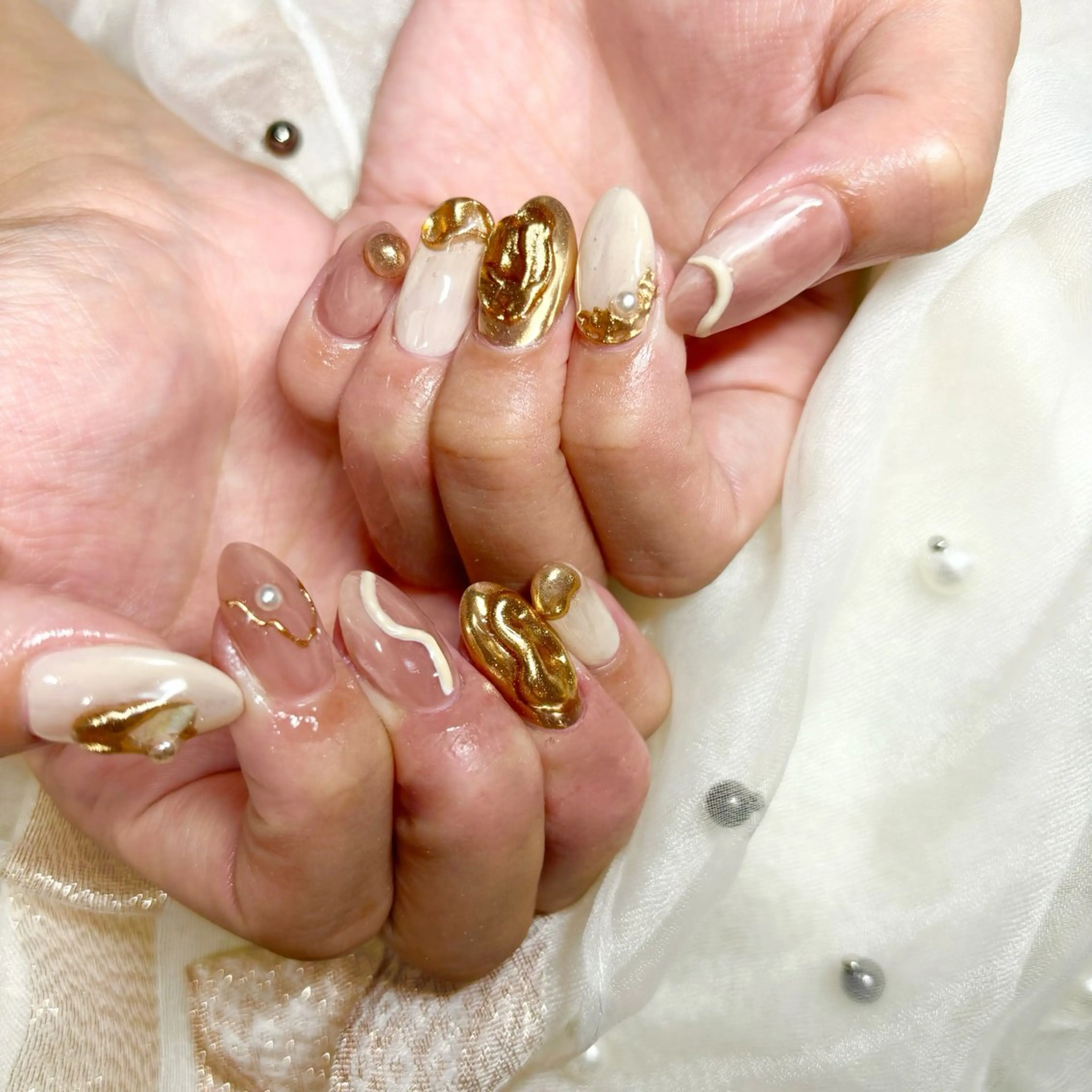 ネイル ハンドネイル nail salon Ecrin所属・前島 稀歩のネイルデザイン