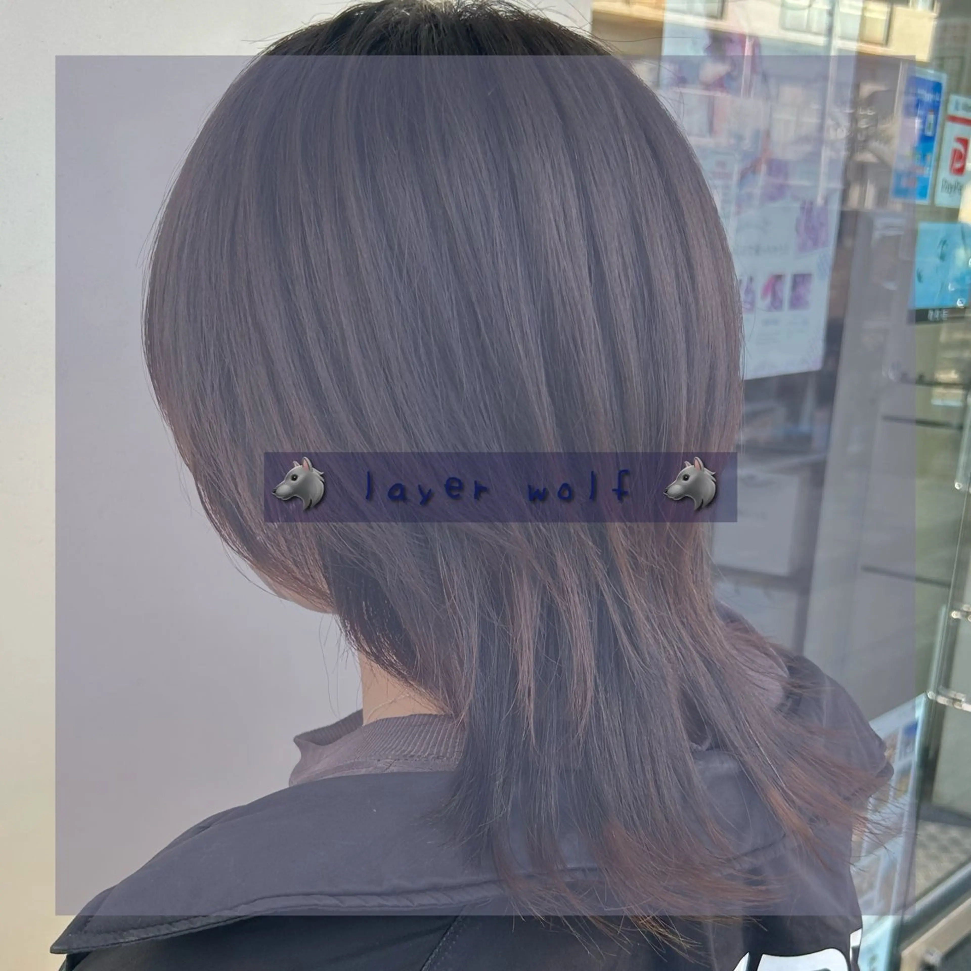 ショート カラー ヘアカラー ✨🦄韓国風レイヤ ー🦄✨林あかりのヘアスタイル