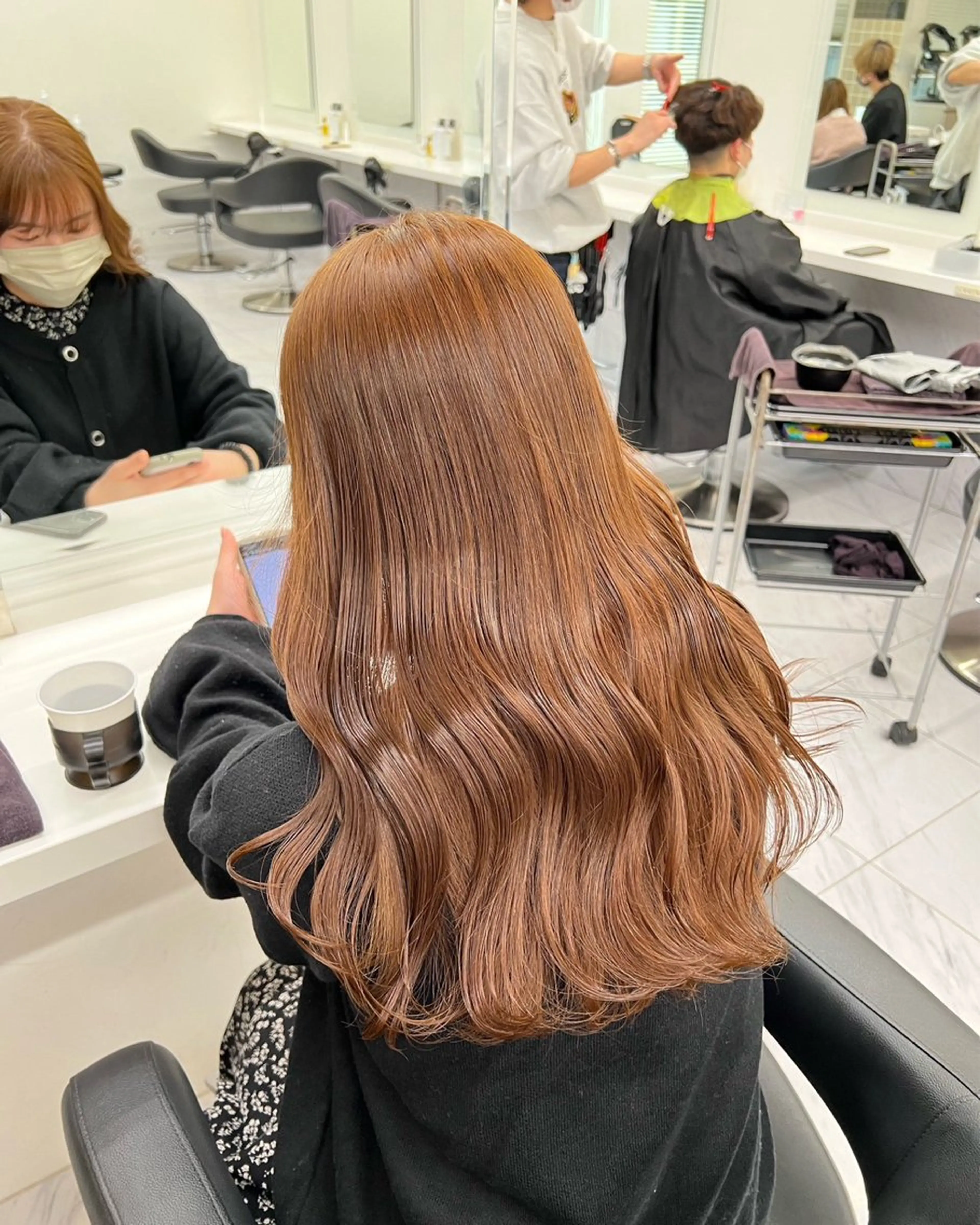 ロング カラー 韓国レイヤーカット /REIのヘアスタイル