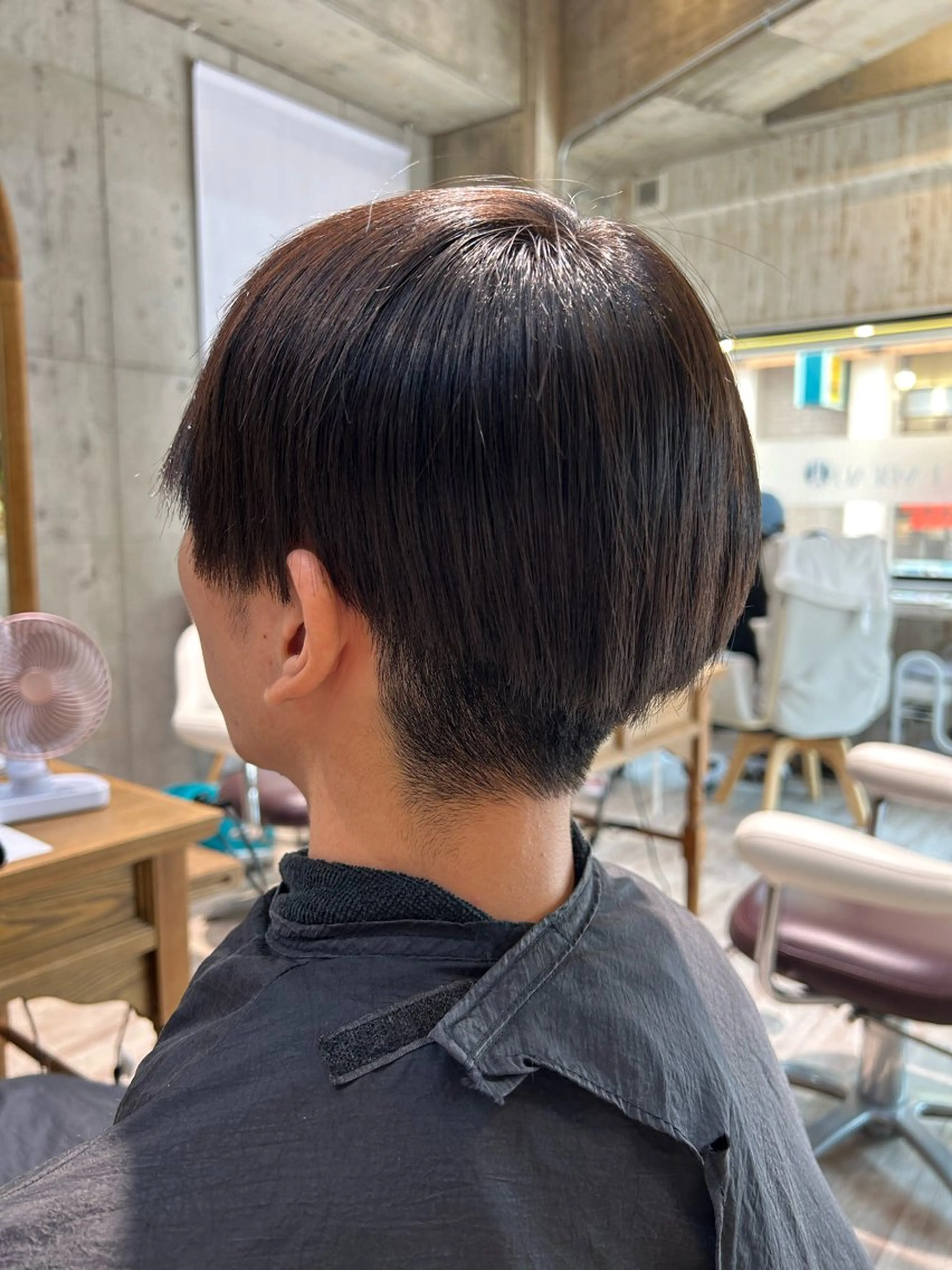 ショート メンズ 縮毛矯正 LA・BEAU 赤羽店所属・千葉 優奈のヘアスタイル