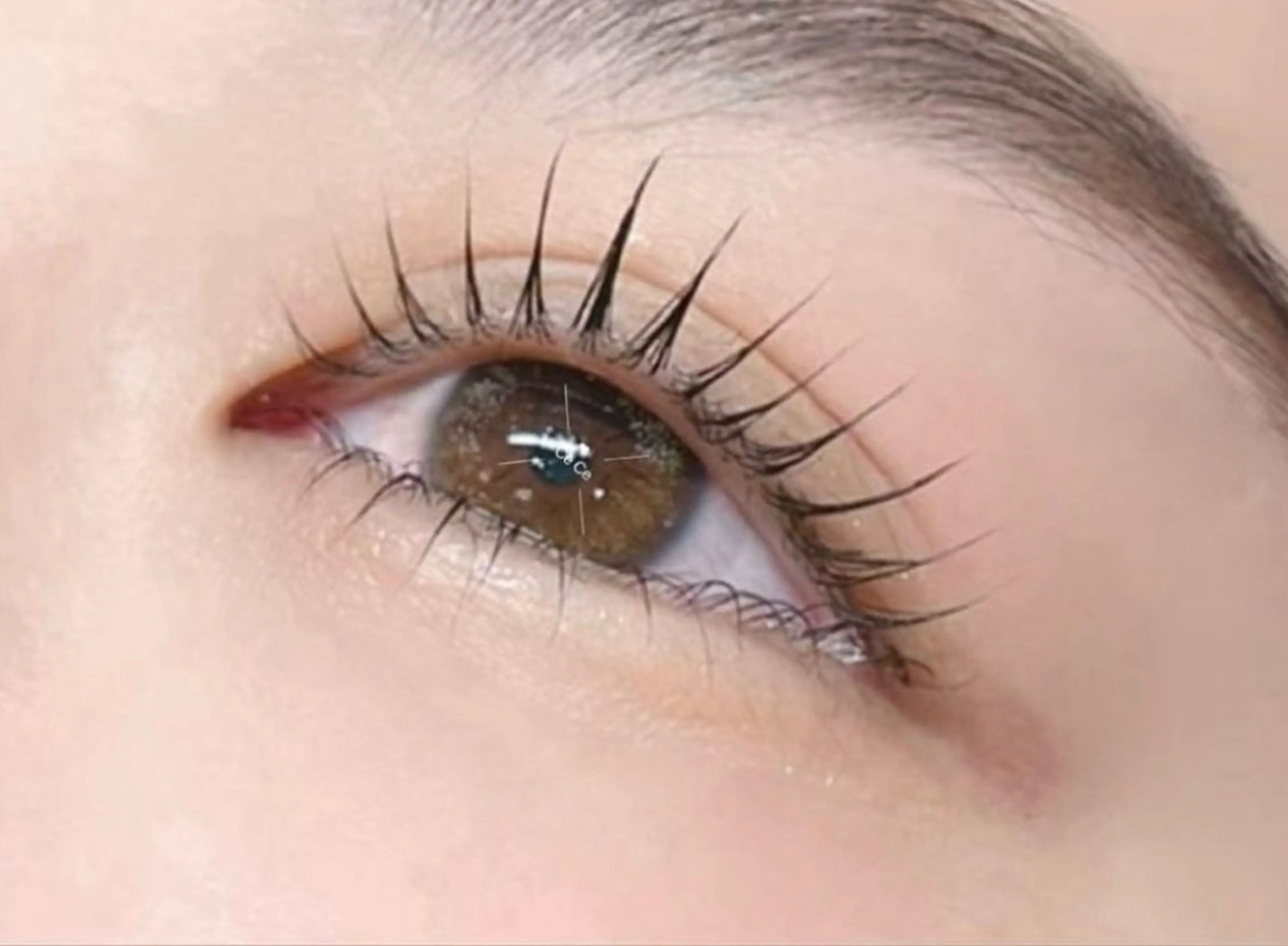 【人気No1】パリジェンヌ上/アイシャンプ付き￥4800ー＞ ¥3980の写真