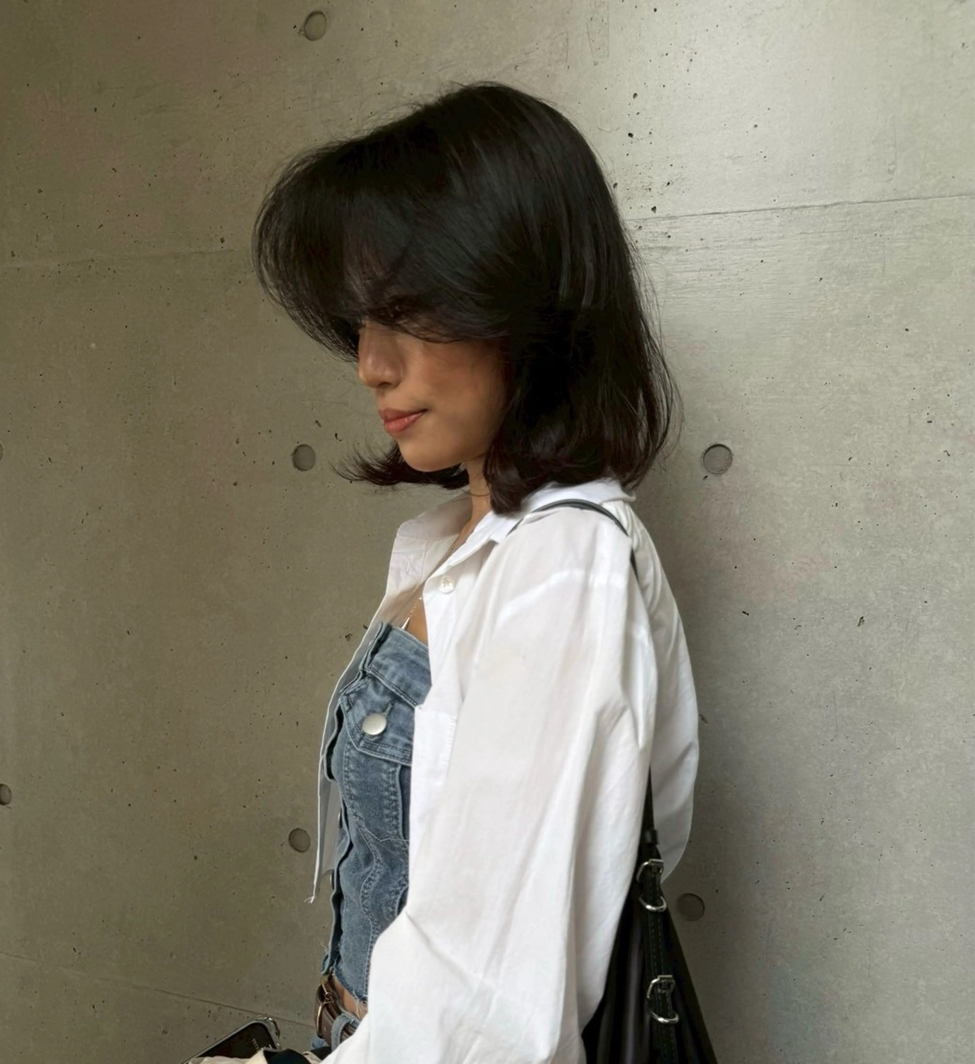 🫐【赤みを出さないアッシュカラー】白髪染め（全体カラー）🫐の写真