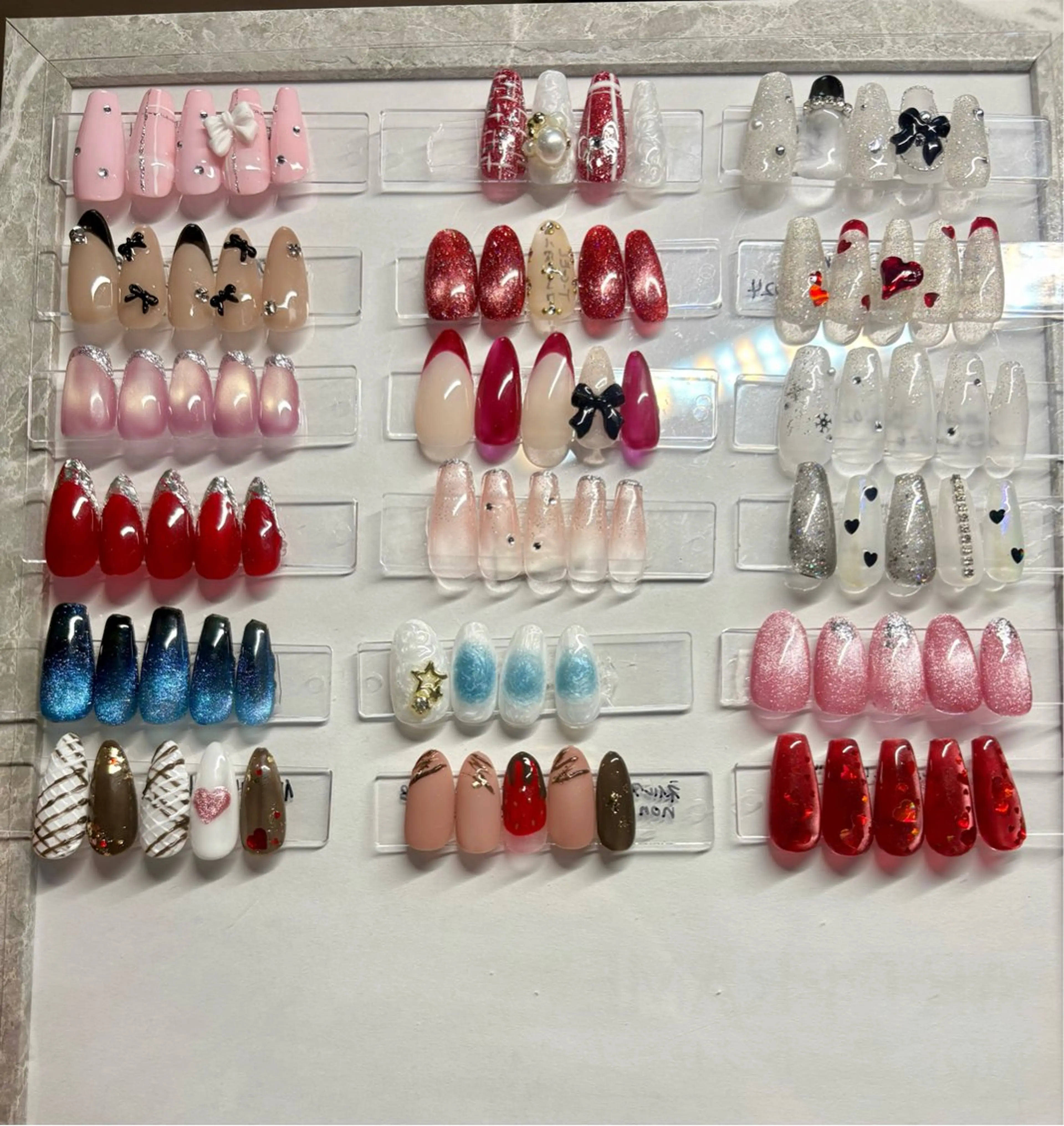 ネイル バレンタイン 田中 みゆのネイルデザイン