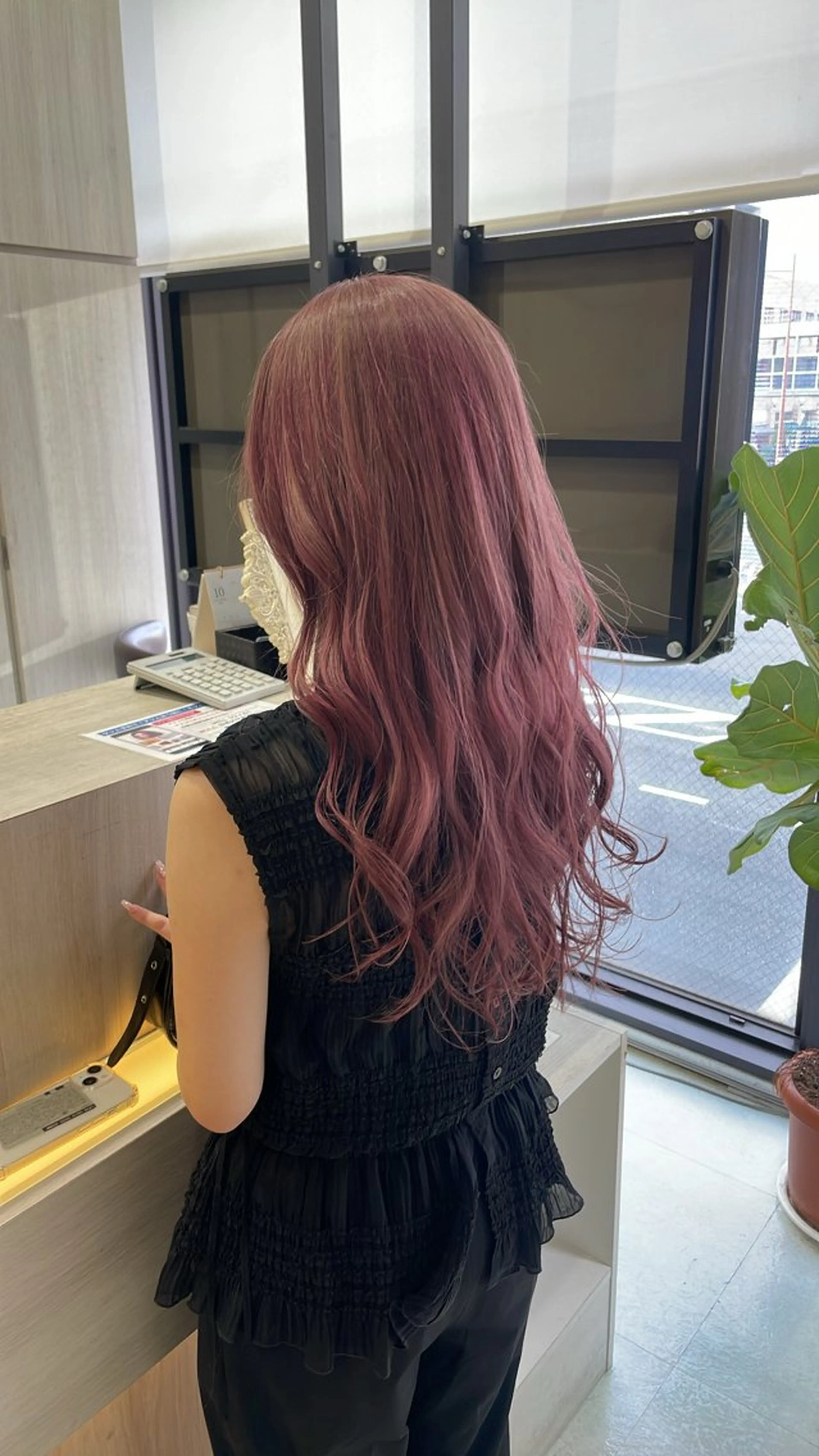 ロング カラー ブリーチ ピンクカラー ✨似合わせ特化美容師 WILL上村　拳吾のヘアスタイル