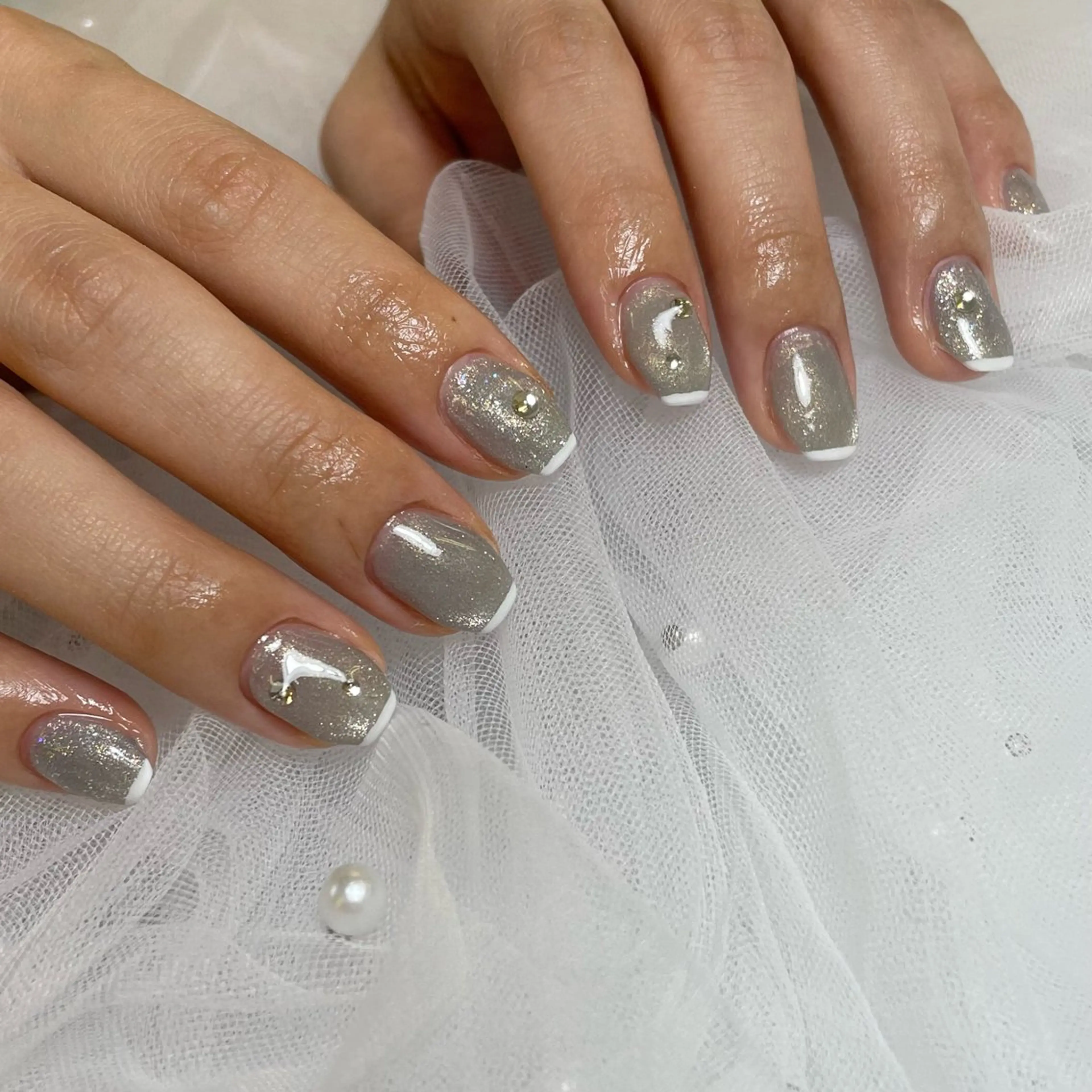 ネイル ハンドネイル フットネイル S LOUNGE NAIL所属・パーツたくさん🍓 SUMIのネイルデザイン