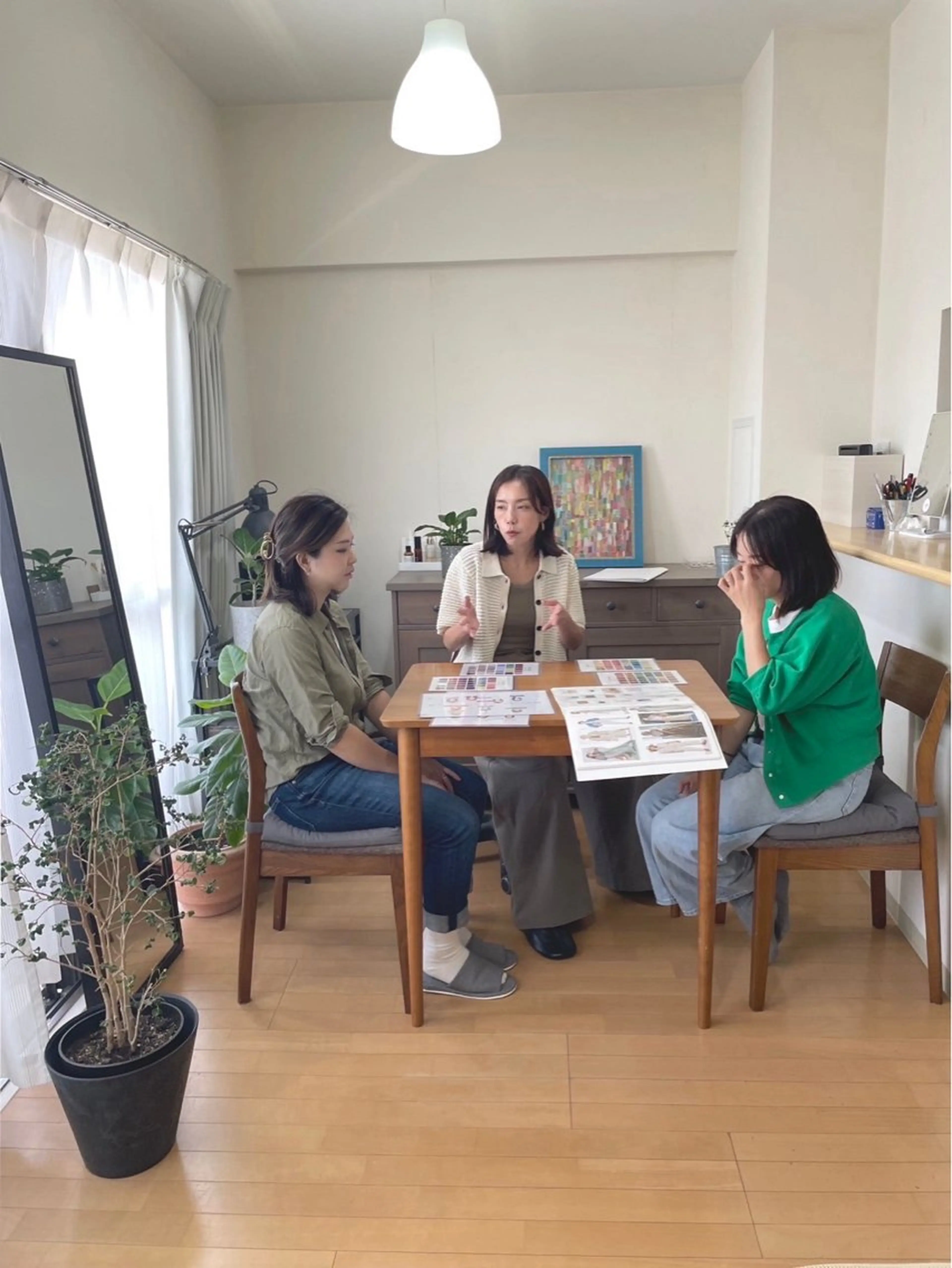 お二人でトータル診断　お友達やご家族などペタで診断を受けていただけるコースですの写真