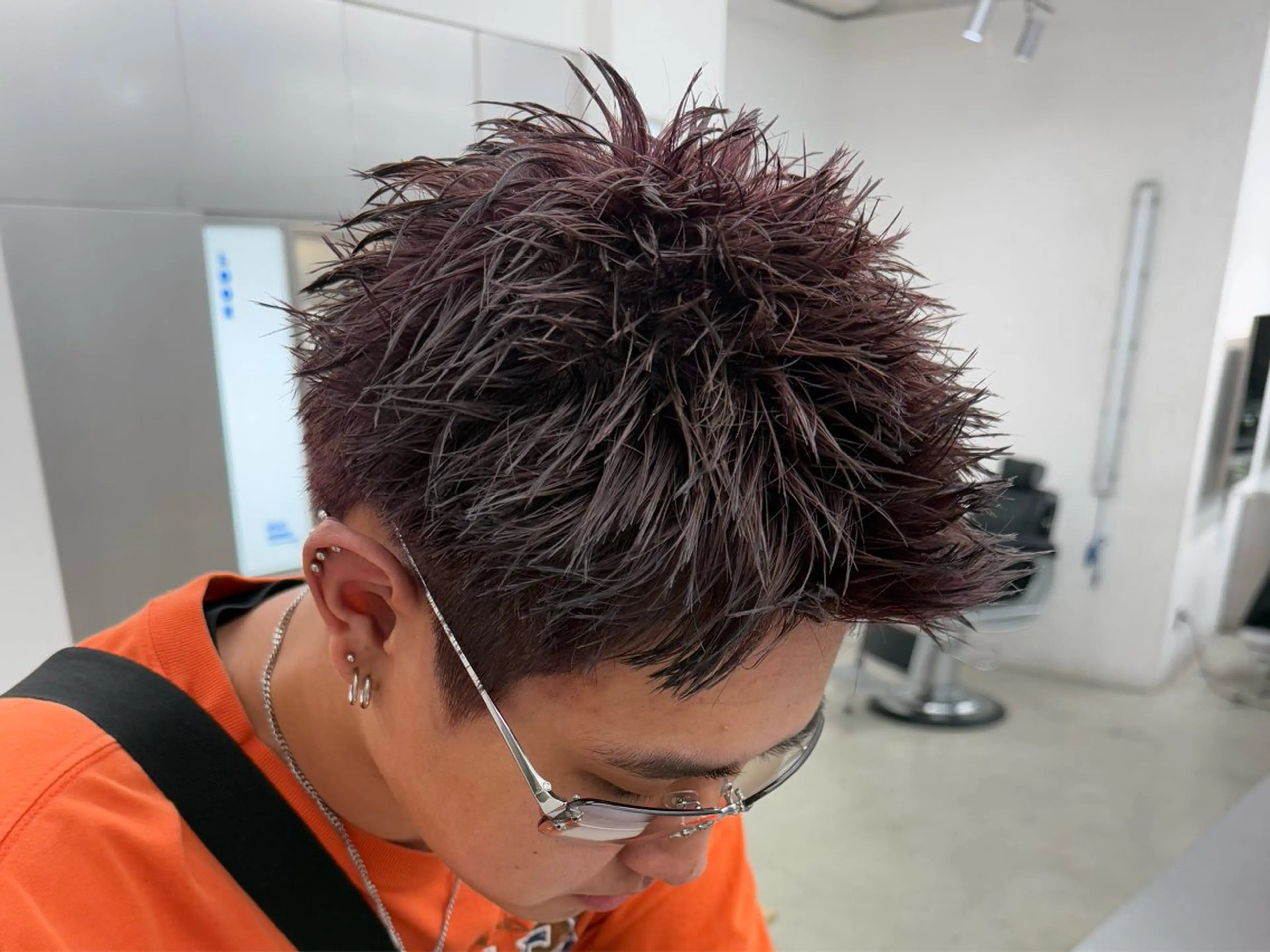 ショート パーマ メンズ カット 亀井隆汰/メンズ専門 パーマ特化美容師のヘアスタイル