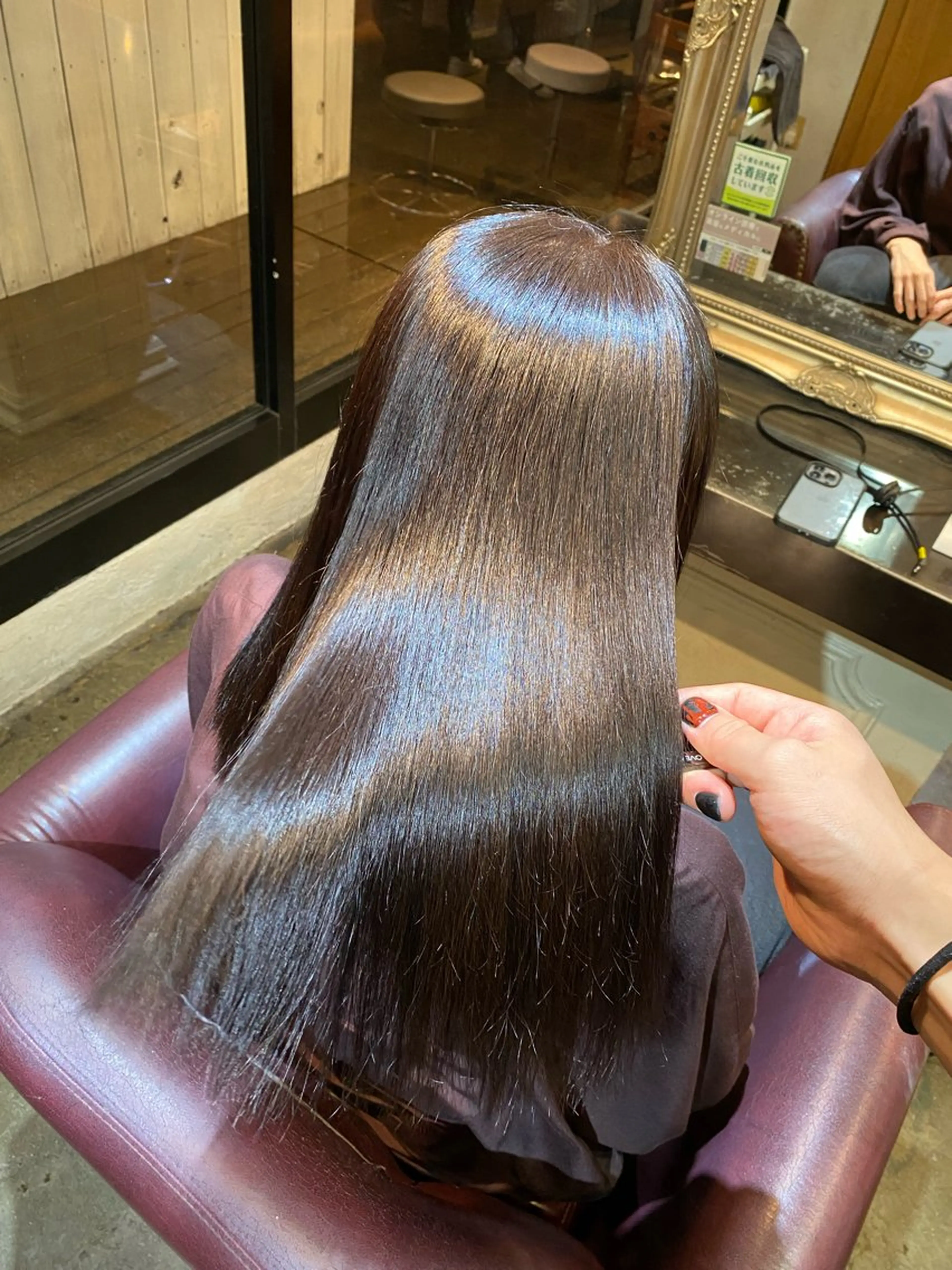 ロング パーマ 癖毛&ダメージ改善 カット/soyaのヘアスタイル