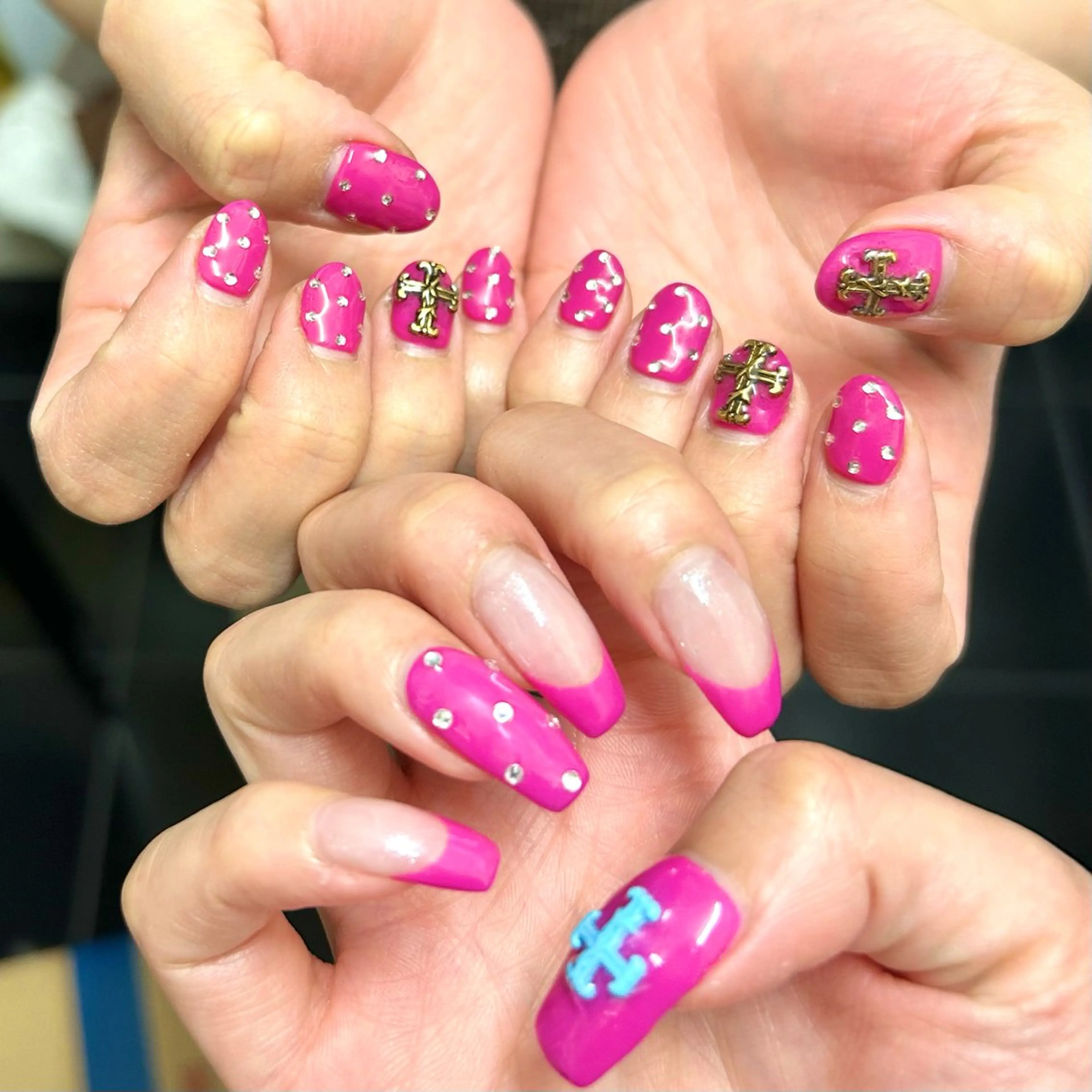 ネイル 長瀬 瑠霞のネイルデザイン