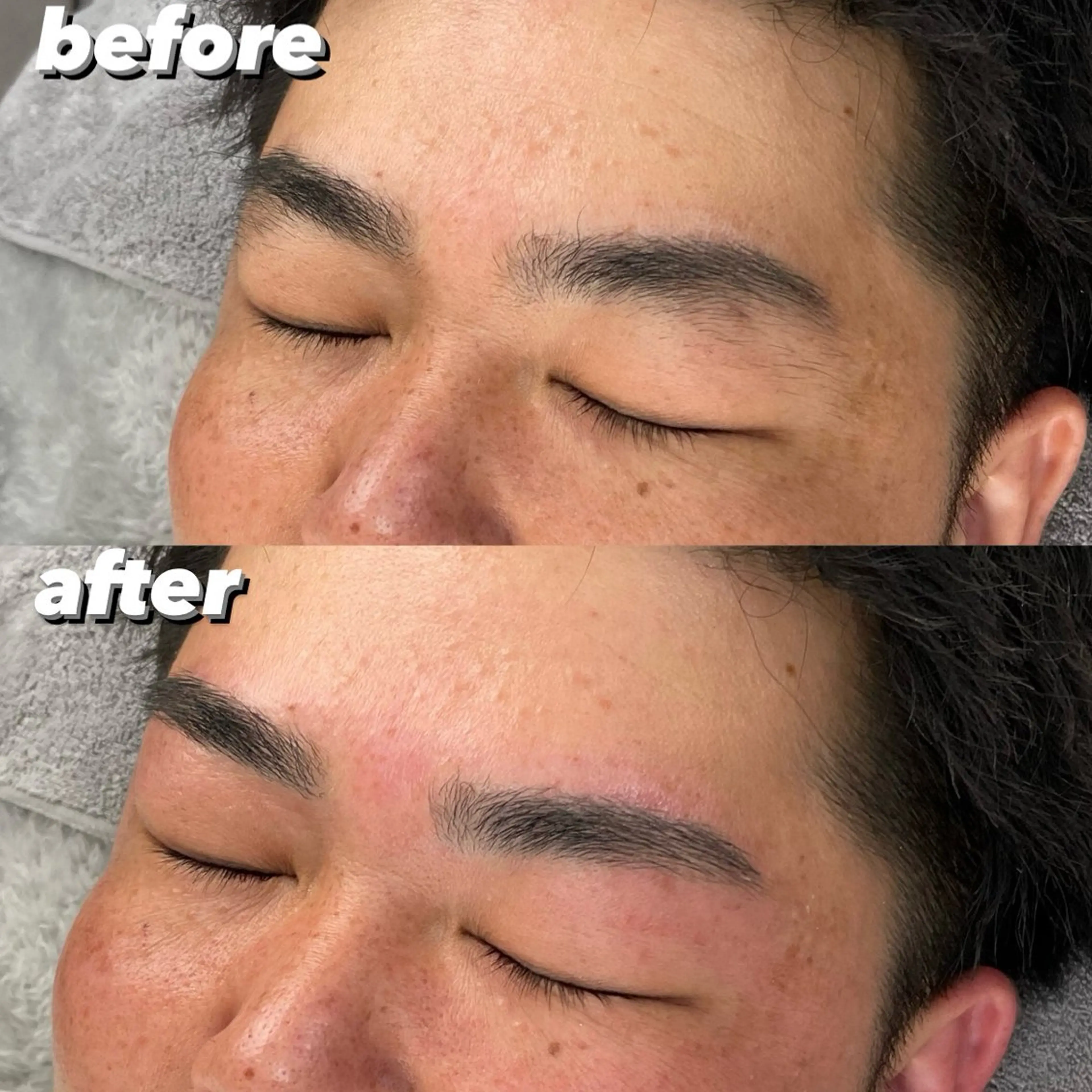 アイブロウ メンズアイブロウ ワックス脱毛 Nico　山本 晃平の眉毛・アイブロウイメージ