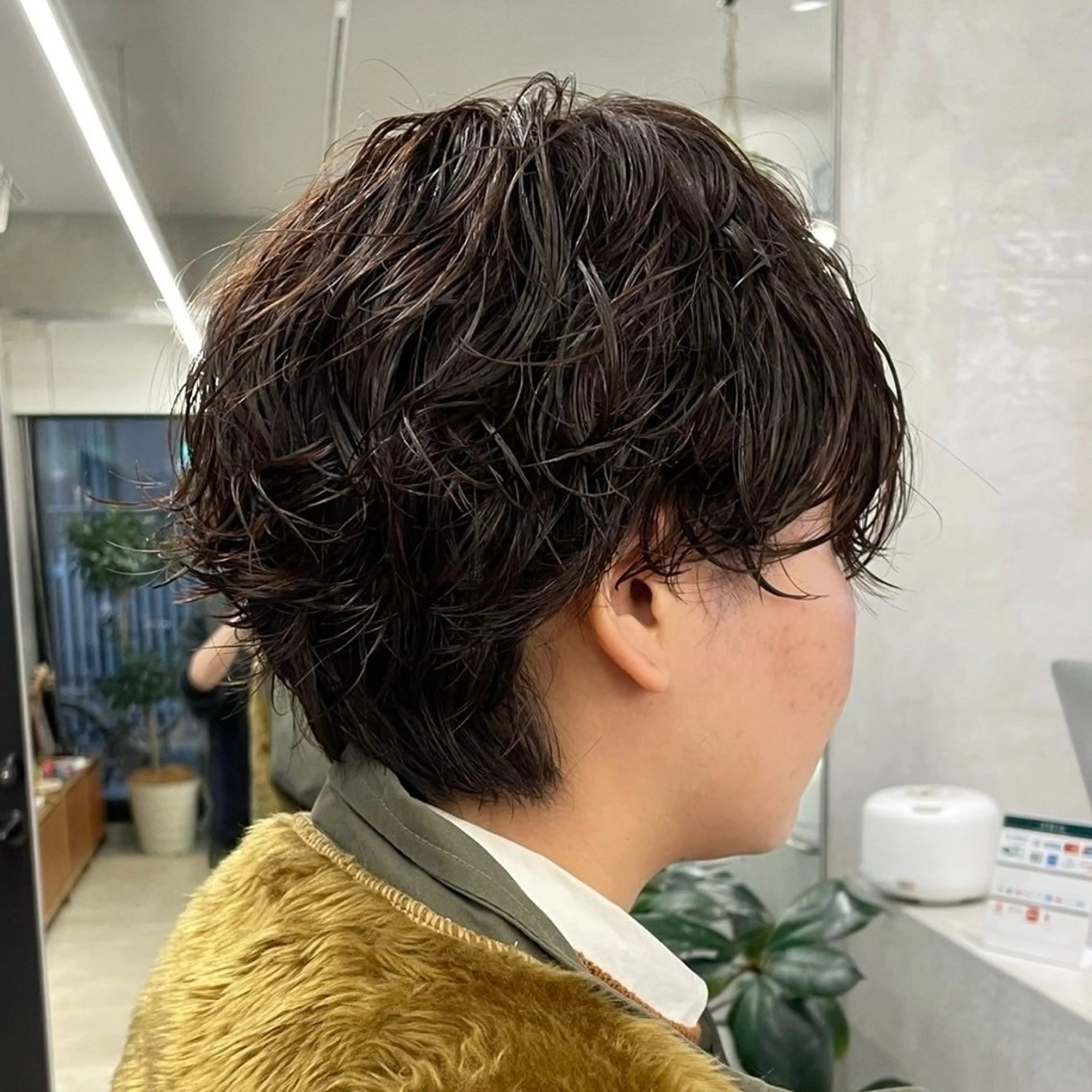 ショート パーマ ショートヘア 【メンズ特化】 イマダナツミのヘアスタイル