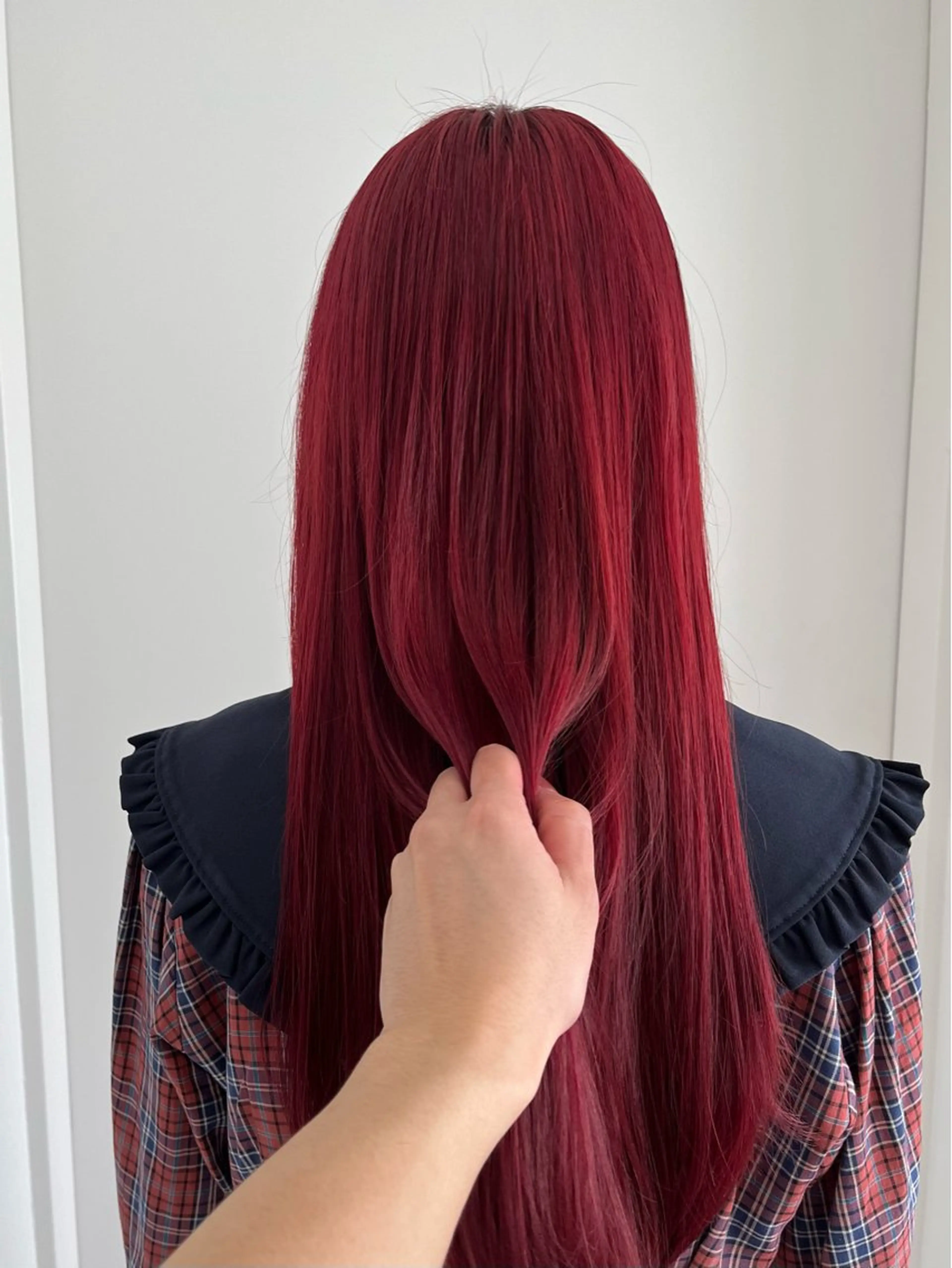 ロング カラー 縮毛矯正/ハイトーン /パーマ/前原汐🎐のヘアスタイル