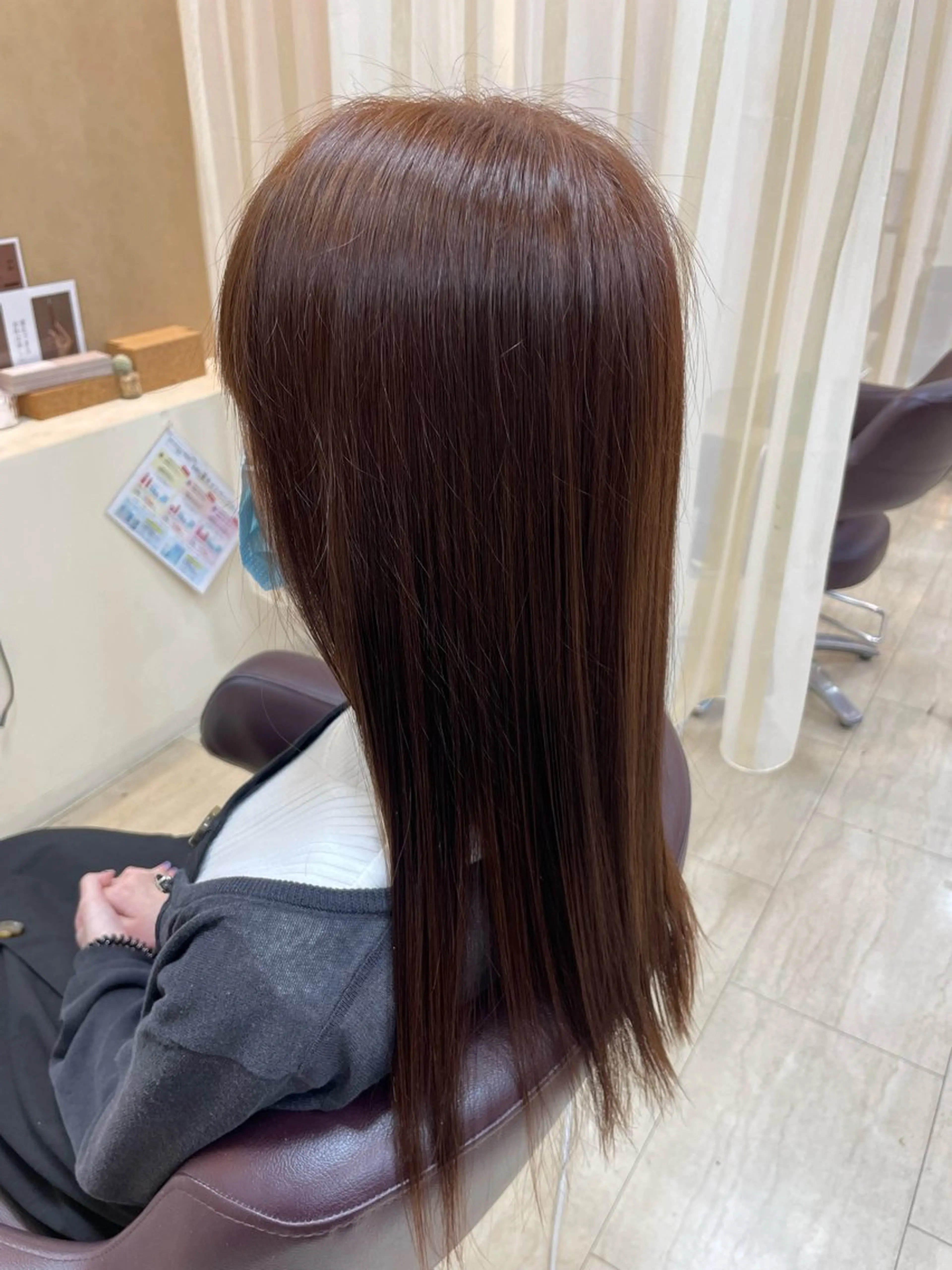 ロング カラー 東田 篤希のヘアスタイル