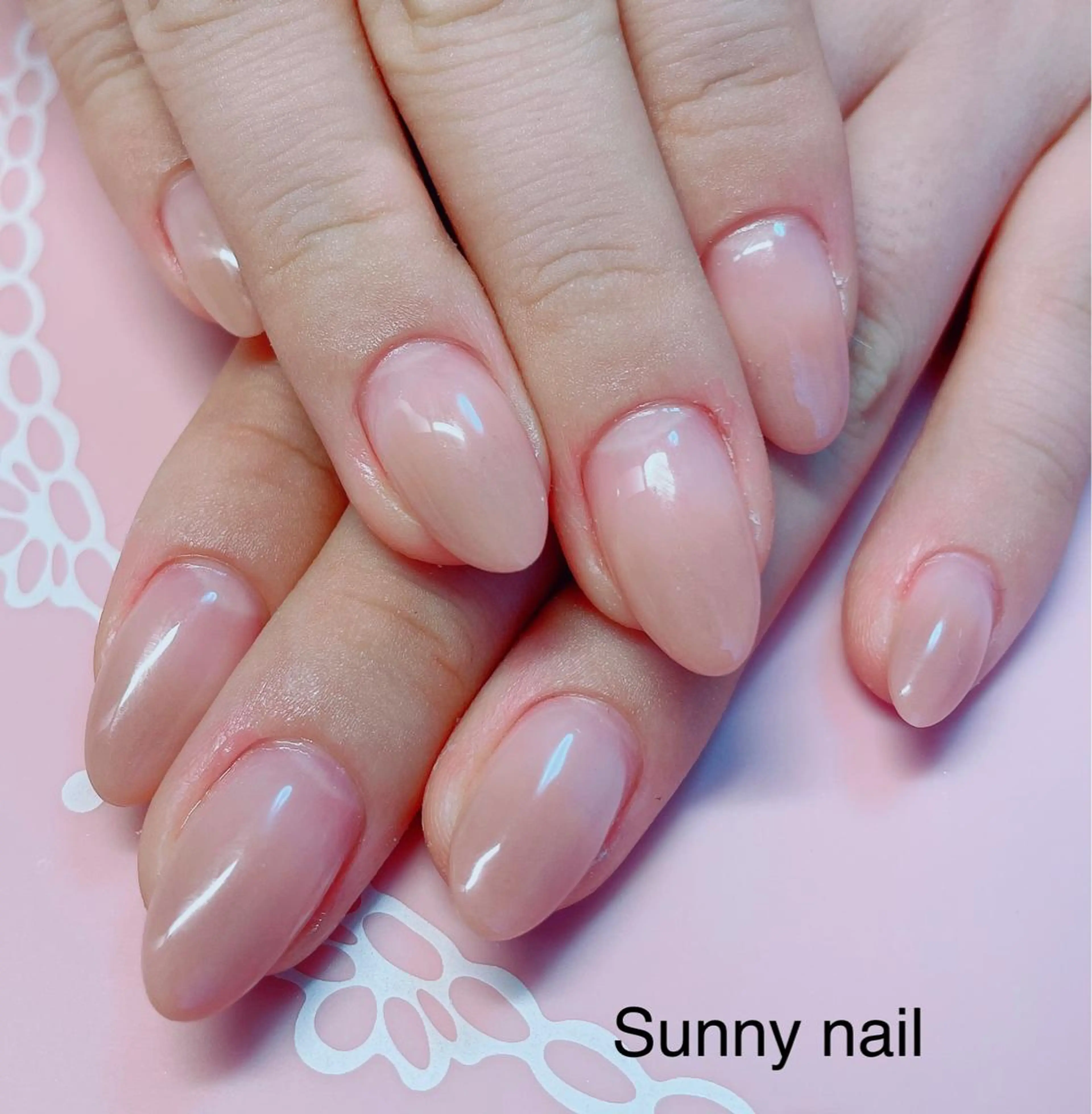 ネイル グラデーション スカルプネイル Sunnynail  サニーのネイルデザイン